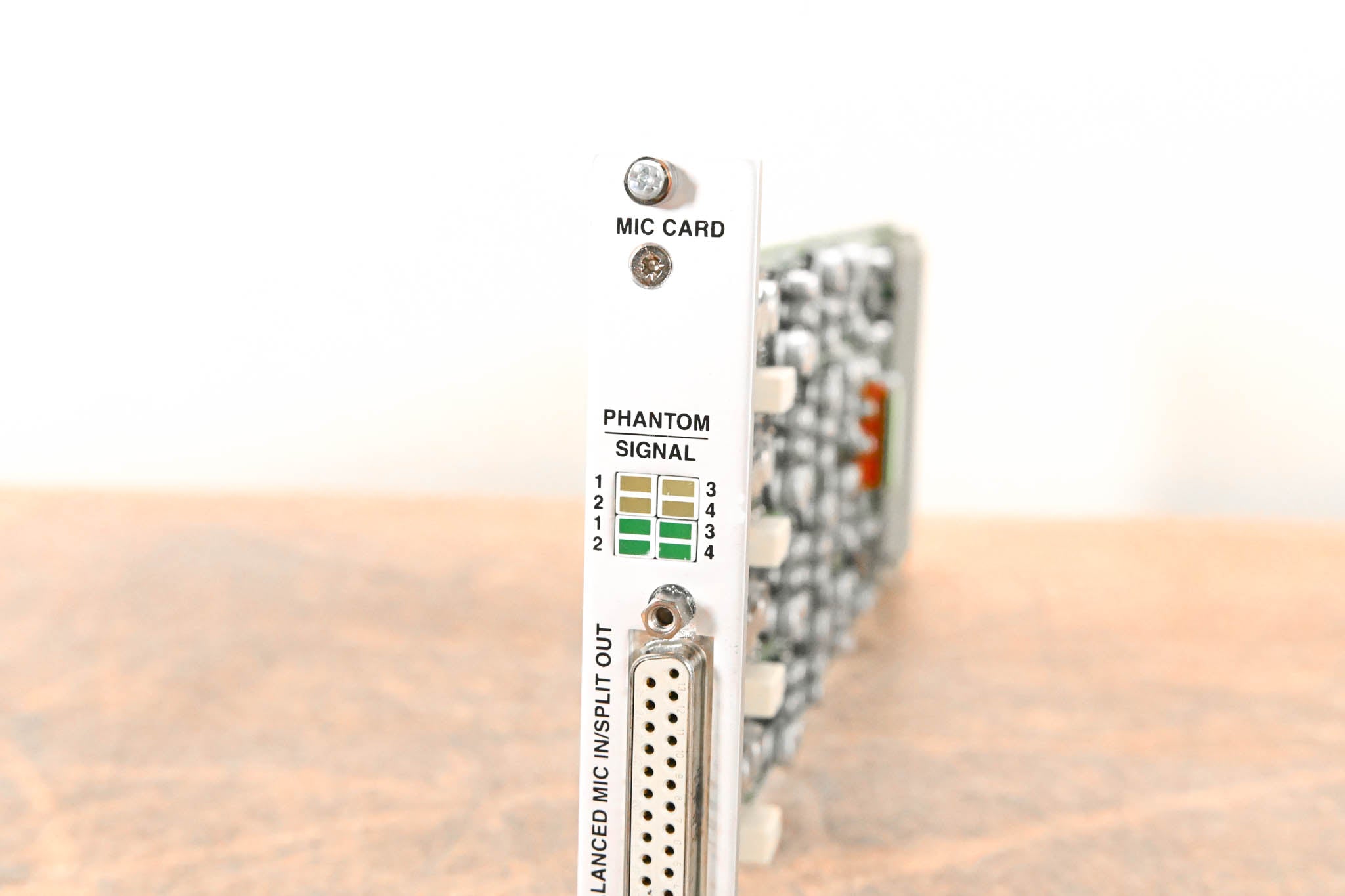 Studer Mic/Line In Card for D21m Modular I/O System