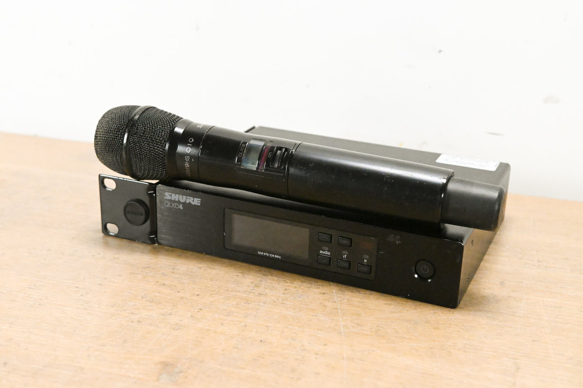 Shure QLXD24/KSM9HS Digital Handheld Wireless System - G50 Band (NO PSU)