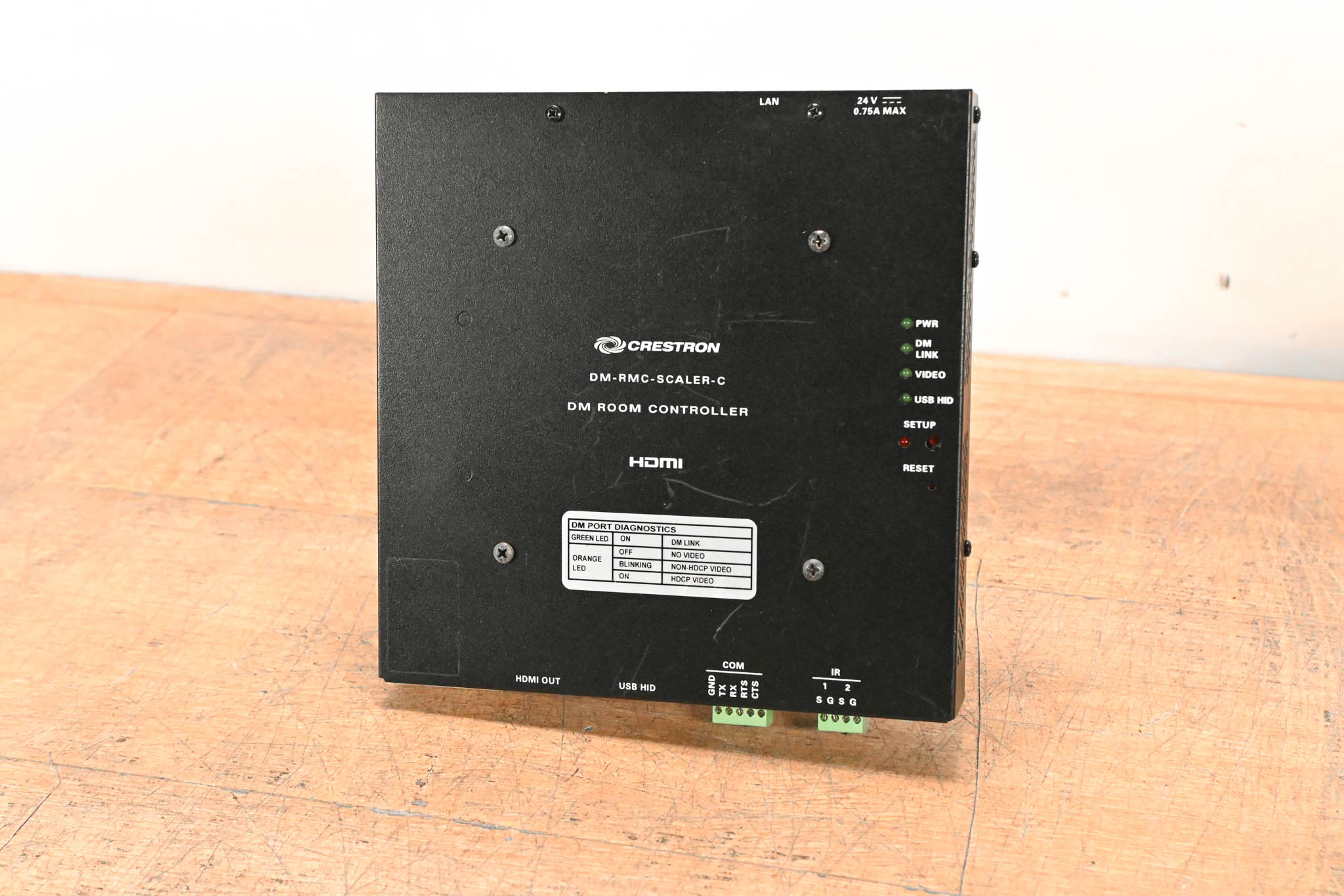 Crestron DM-RMC-SCALER-C Receiver & Room Controller (NO POWER SUPPLY)