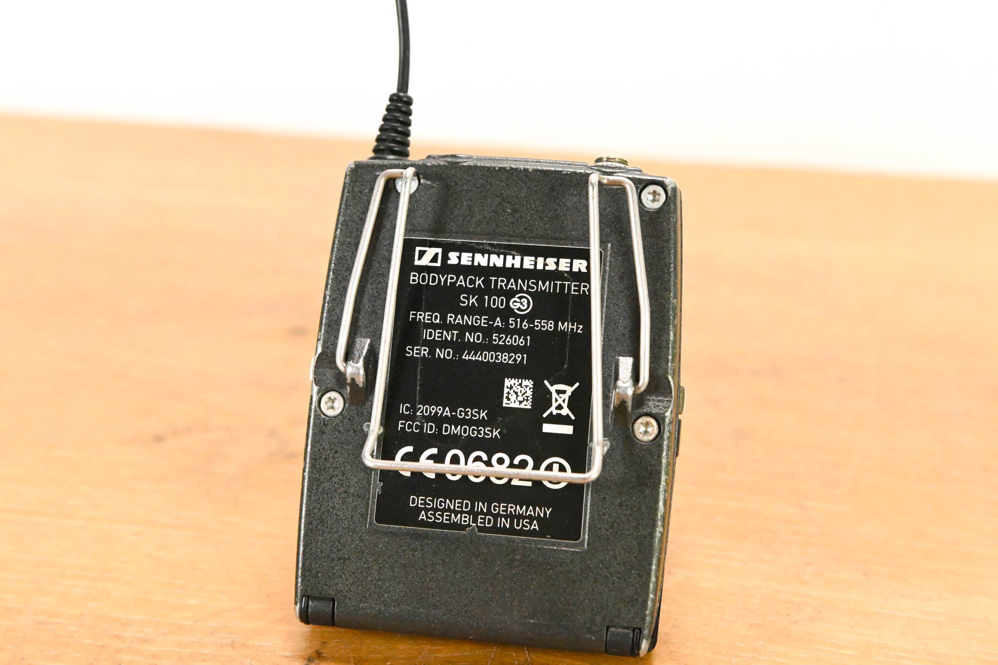Sennheiser ew 100 G3 Bodypack Wireless System - A Range NO POWER SUPPLY