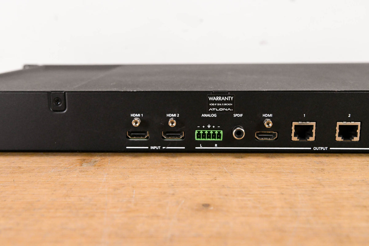 Atlona AT-HDCAT-4 2x4 HDBaseT HDMI Distribution Amp (NO POWER SUPPLY)