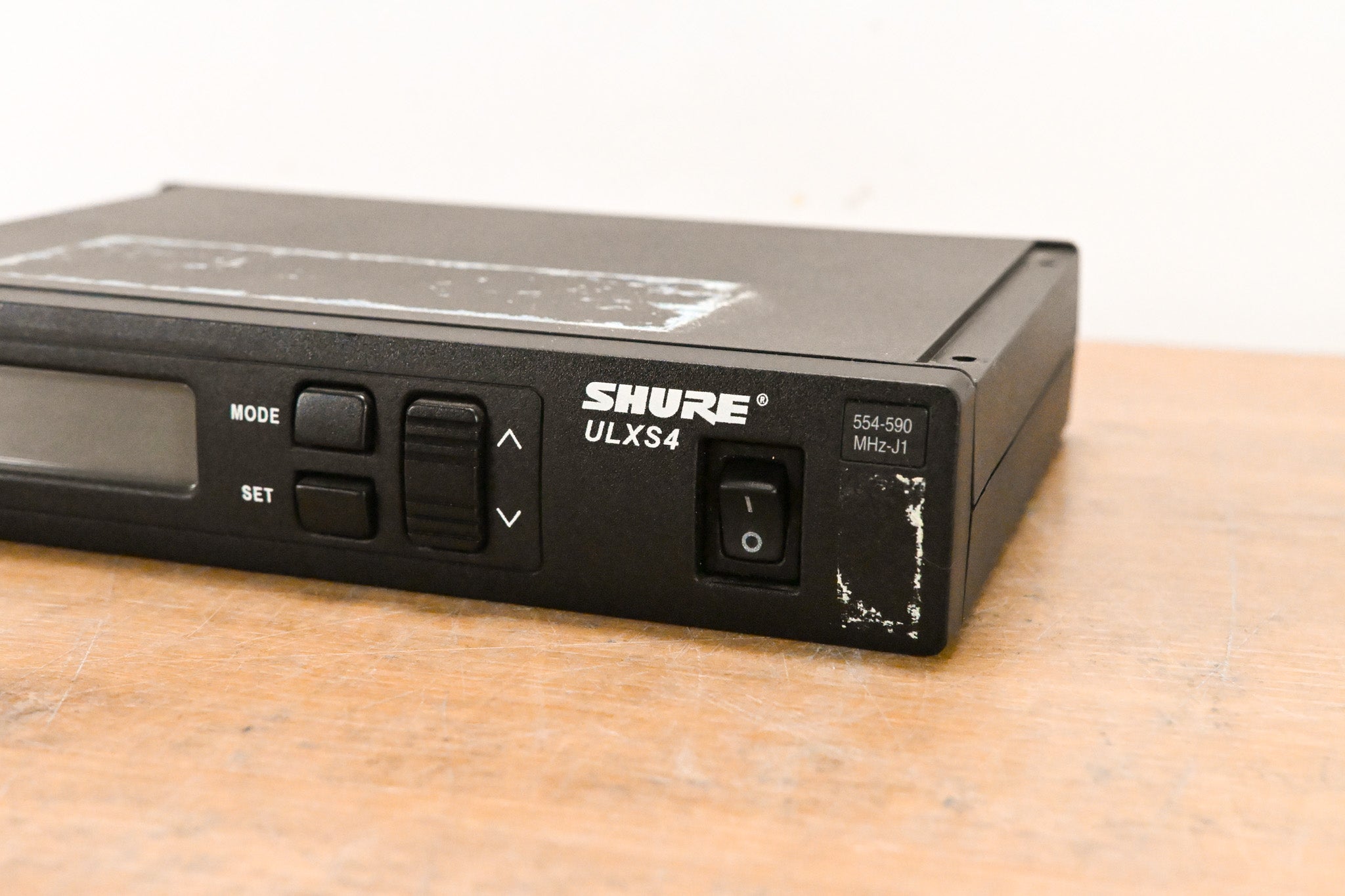 Shure ULXS4 Wireless Receiver - J1 Band: 554-590 MHz (NO POWER SUPPLY)
