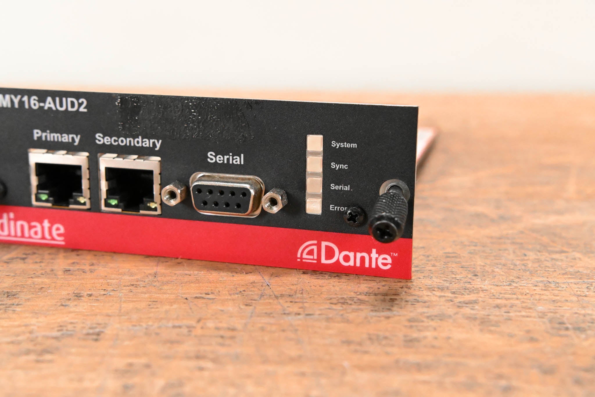 Audinate Dante-MY16-AUD2 16-Channel Dante Network I/O Card