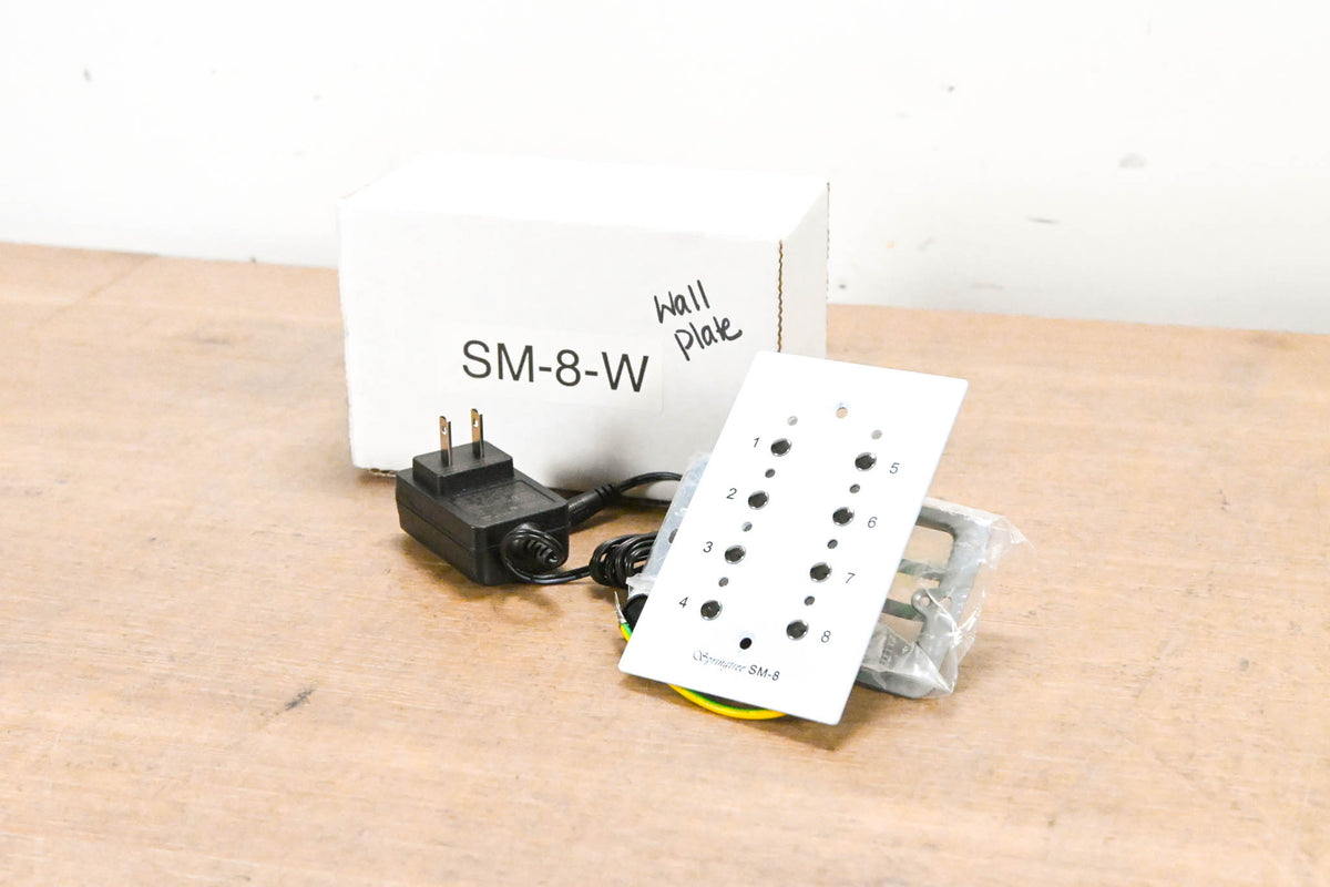 Springtree SM-8-W DMX Wall Station - White