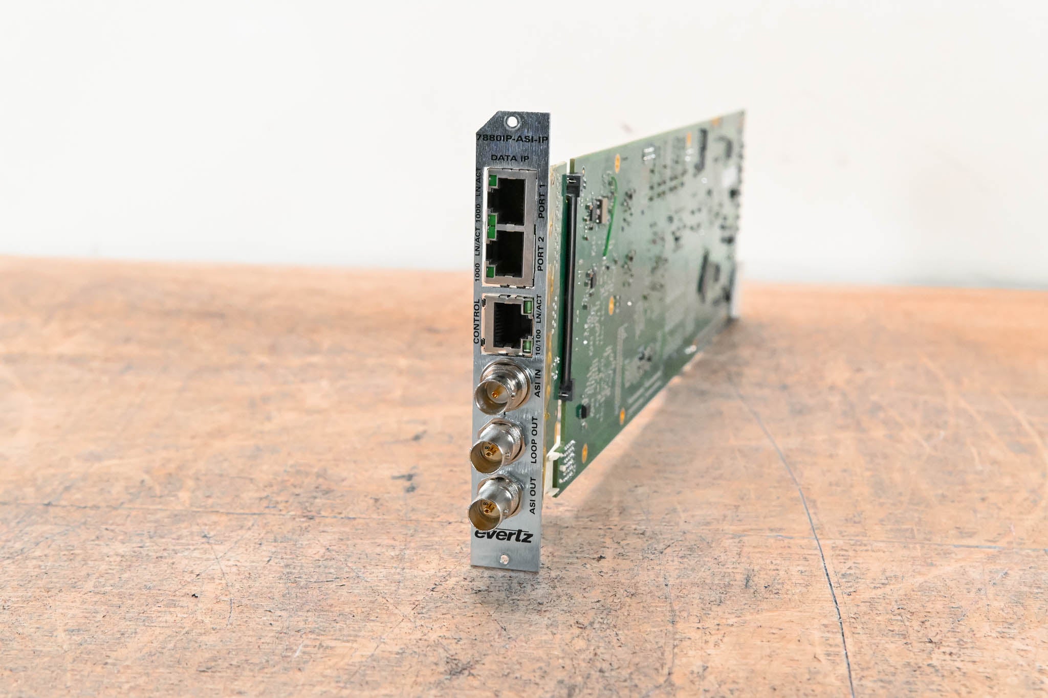 Evertz 7880IP-ASI-IP ASI/SDI IP Encapsulator for 7700/7800 Multiframe