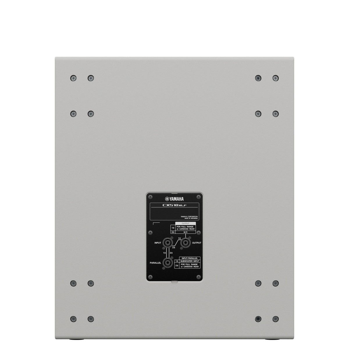 Subwoofer 18 white finish