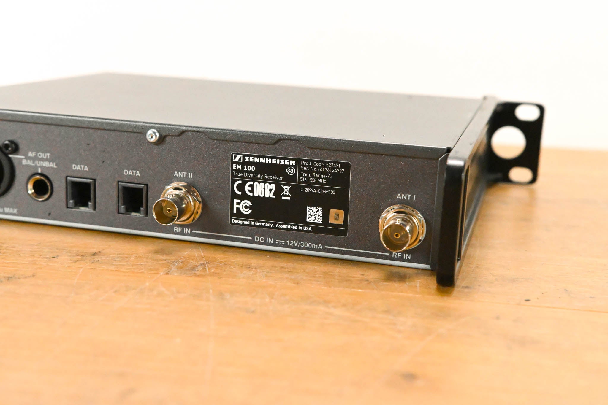 Sennheiser ew 100 G3 Bodypack Wireless System - A Range NO POWER SUPPLY