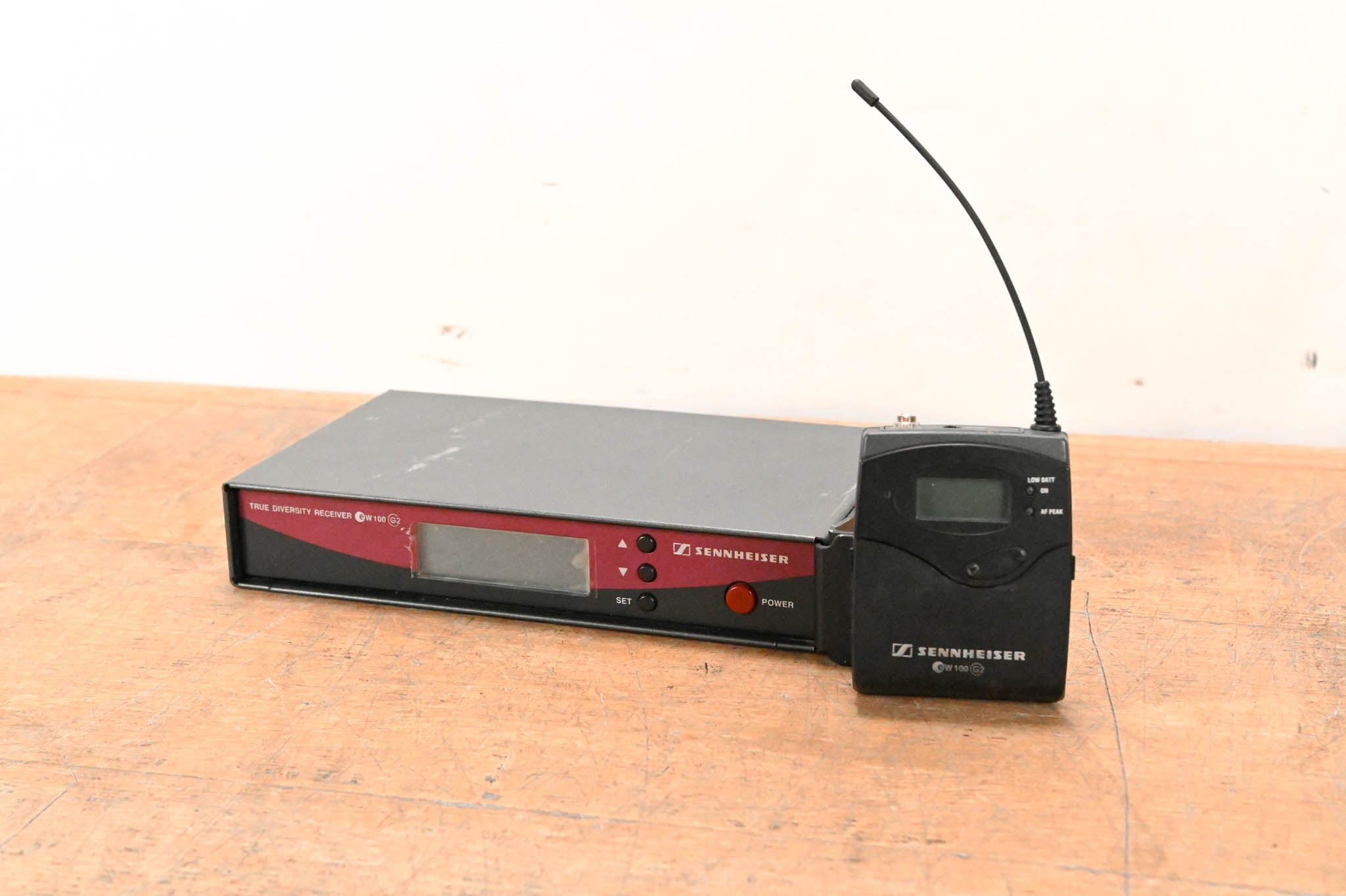 Sennheiser ew 100 G2 Bodypack Wireless System 518-554MHz NO POWER SUPPLY