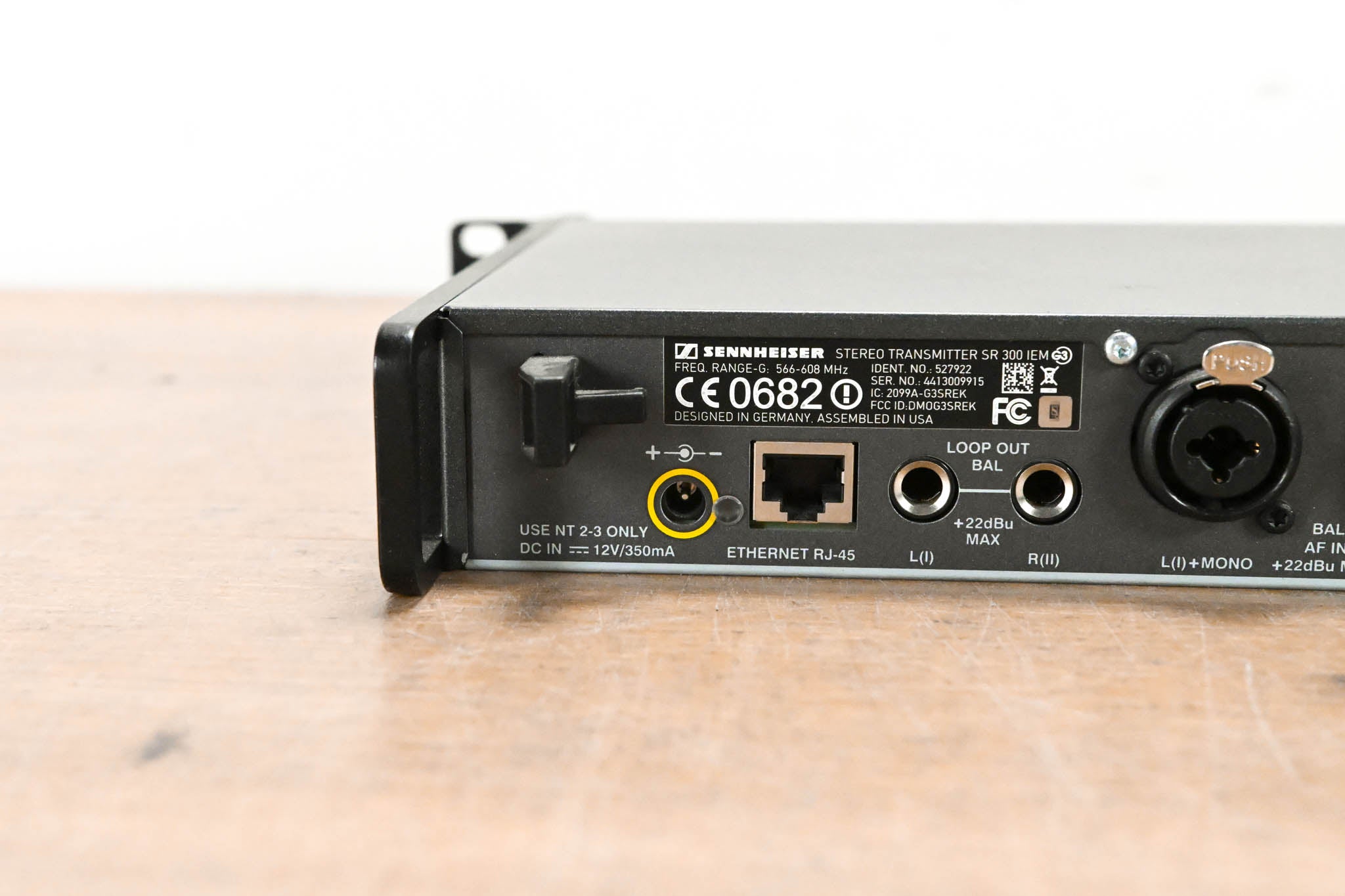 Sennheiser ew 300 IEM G3 Wireless IEM System 566-608 MHz NO POWER SUPPLY
