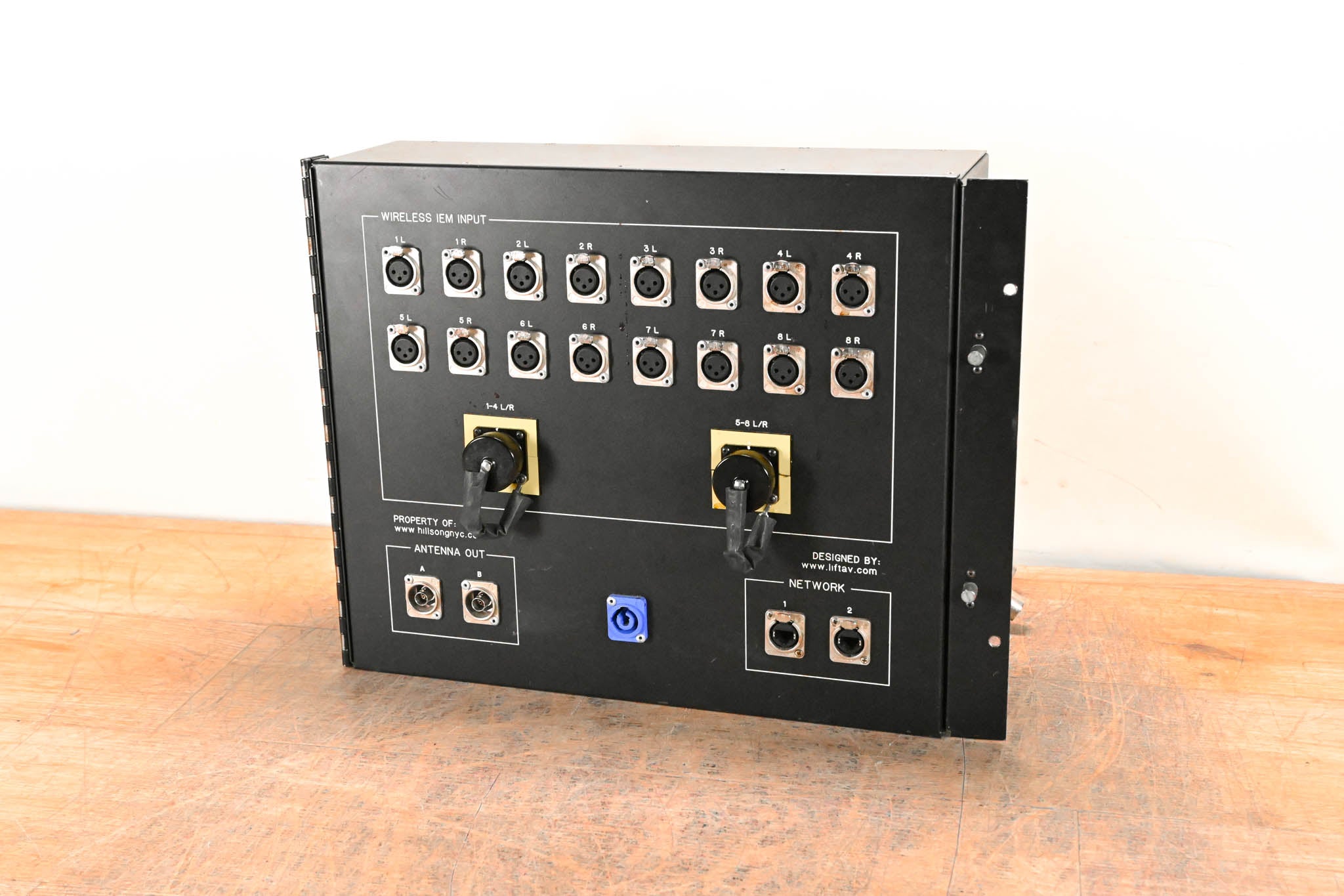 Lift AV Wireless IEM Input Panel (Custom)