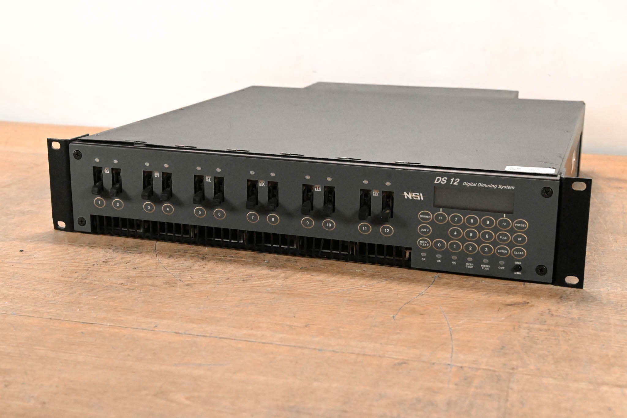 NSI DS 12 12-Channel Dimmer Rack (NO POWER SUPPLY)