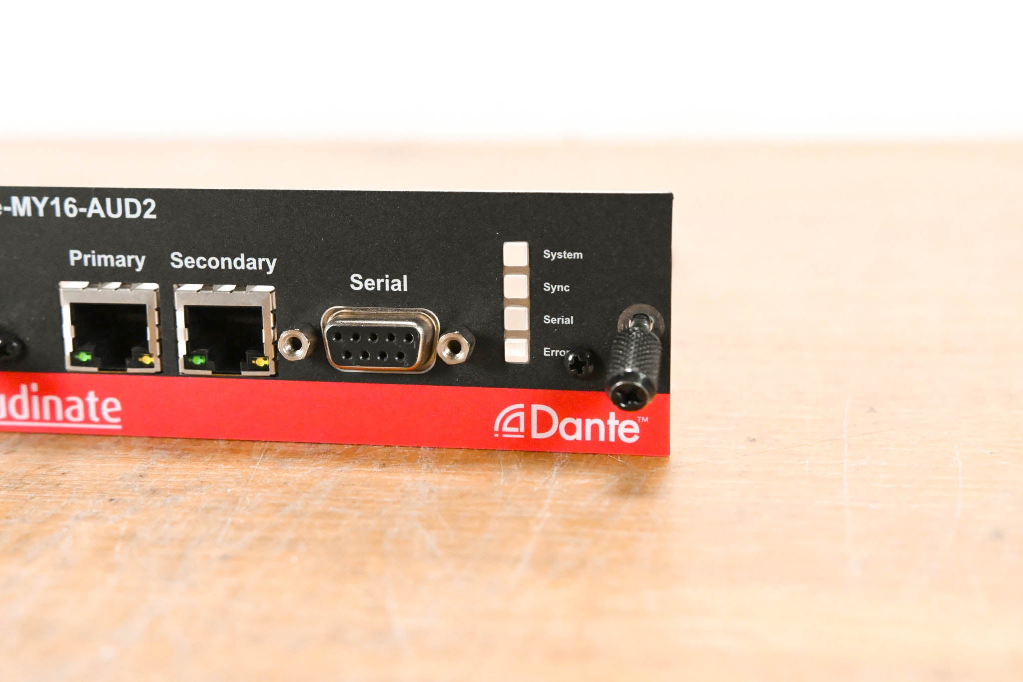 Audinate Dante-MY16-AUD2 16-Channel Dante Network I/O Card