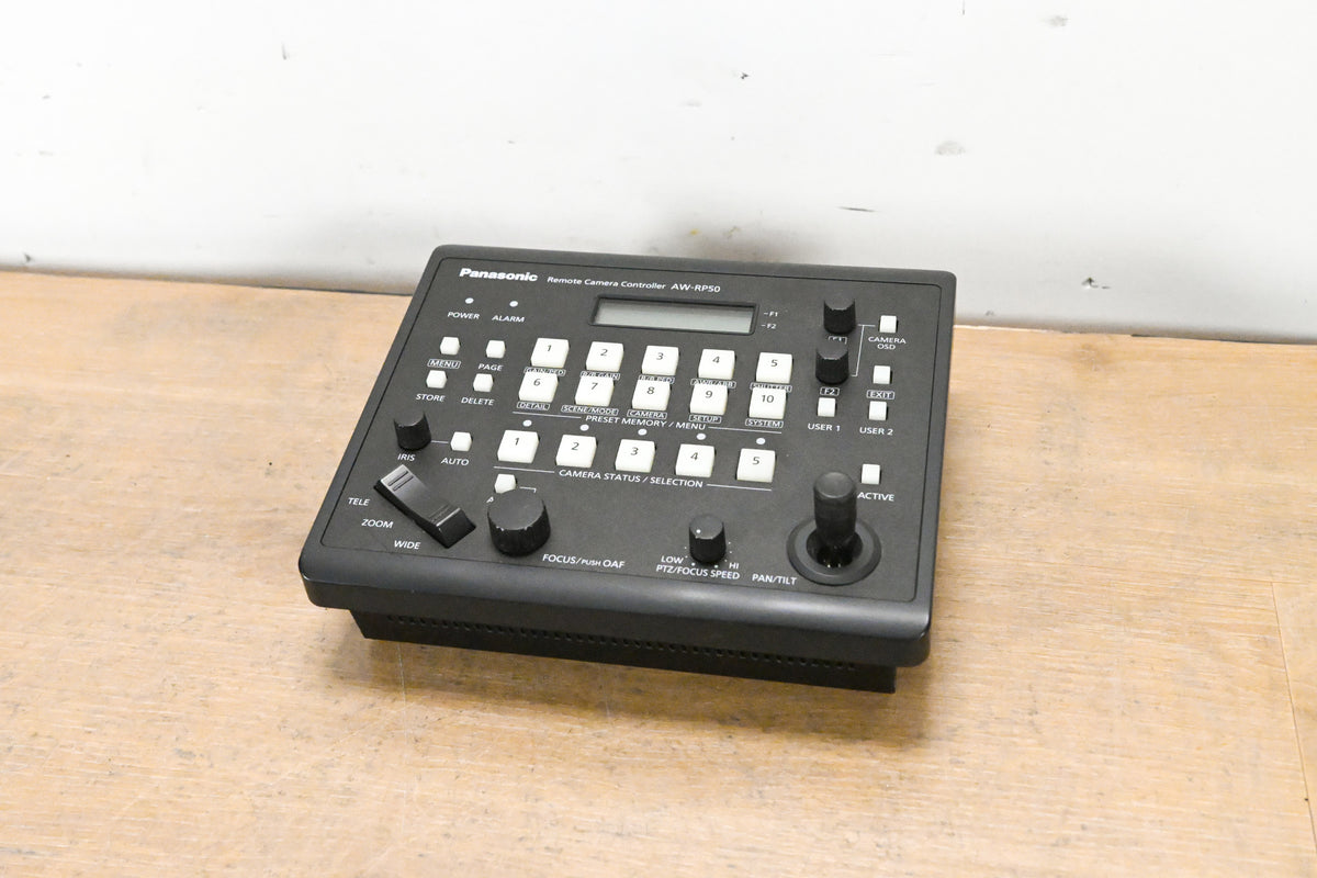 Panasonic AW-RP50 Compact Remote Camera Controller (NO POWER SUPPLY)