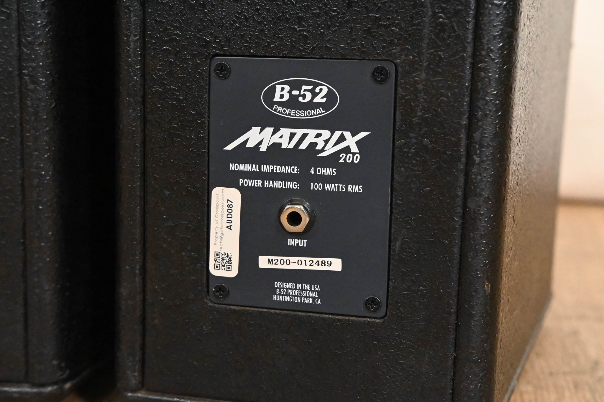 B-52 Matrix 200 Passive PA Speaker (PAIR)