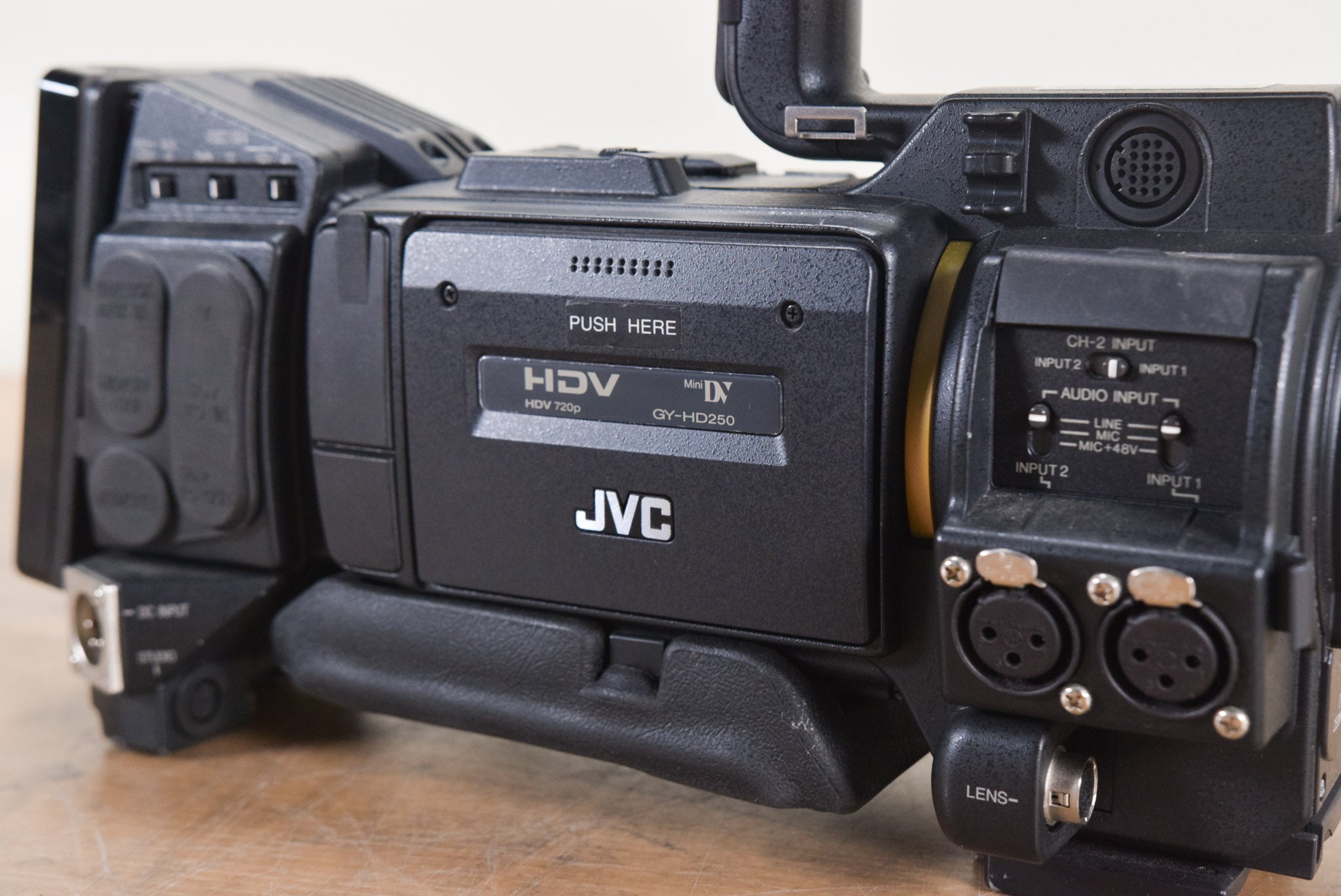 JVC GY-HD250CHU 1/3" 3-CCD Professional HDV Camcorder