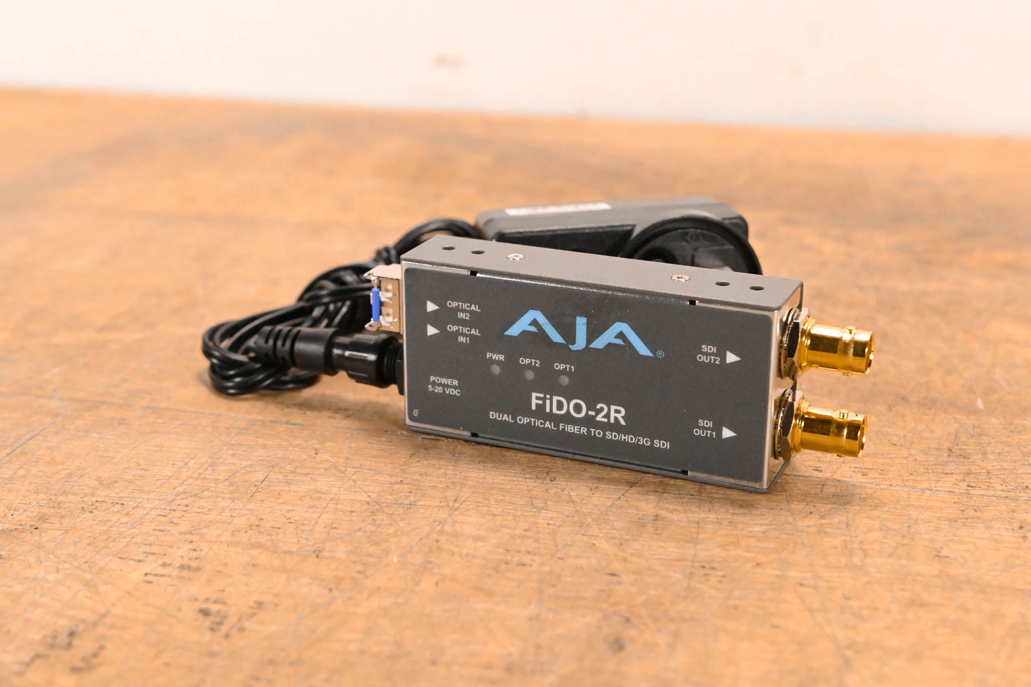 AJA FIDO-2R Dual-Channel Optical Fiber to SD/HD/3G SDI Receiver