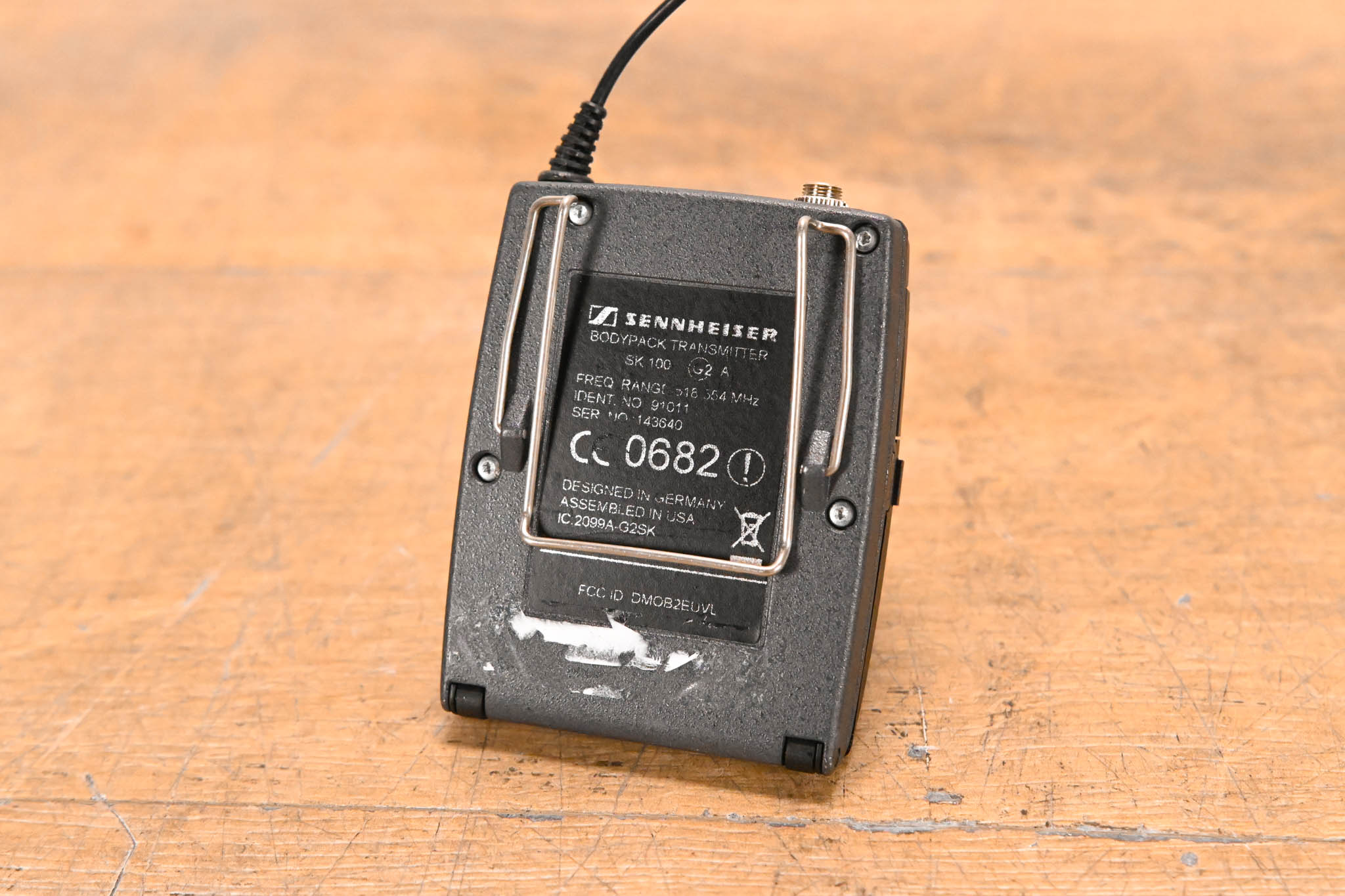 Sennheiser ew 100 G2 Bodypack Wireless System 518-554MHz (NO PSU)