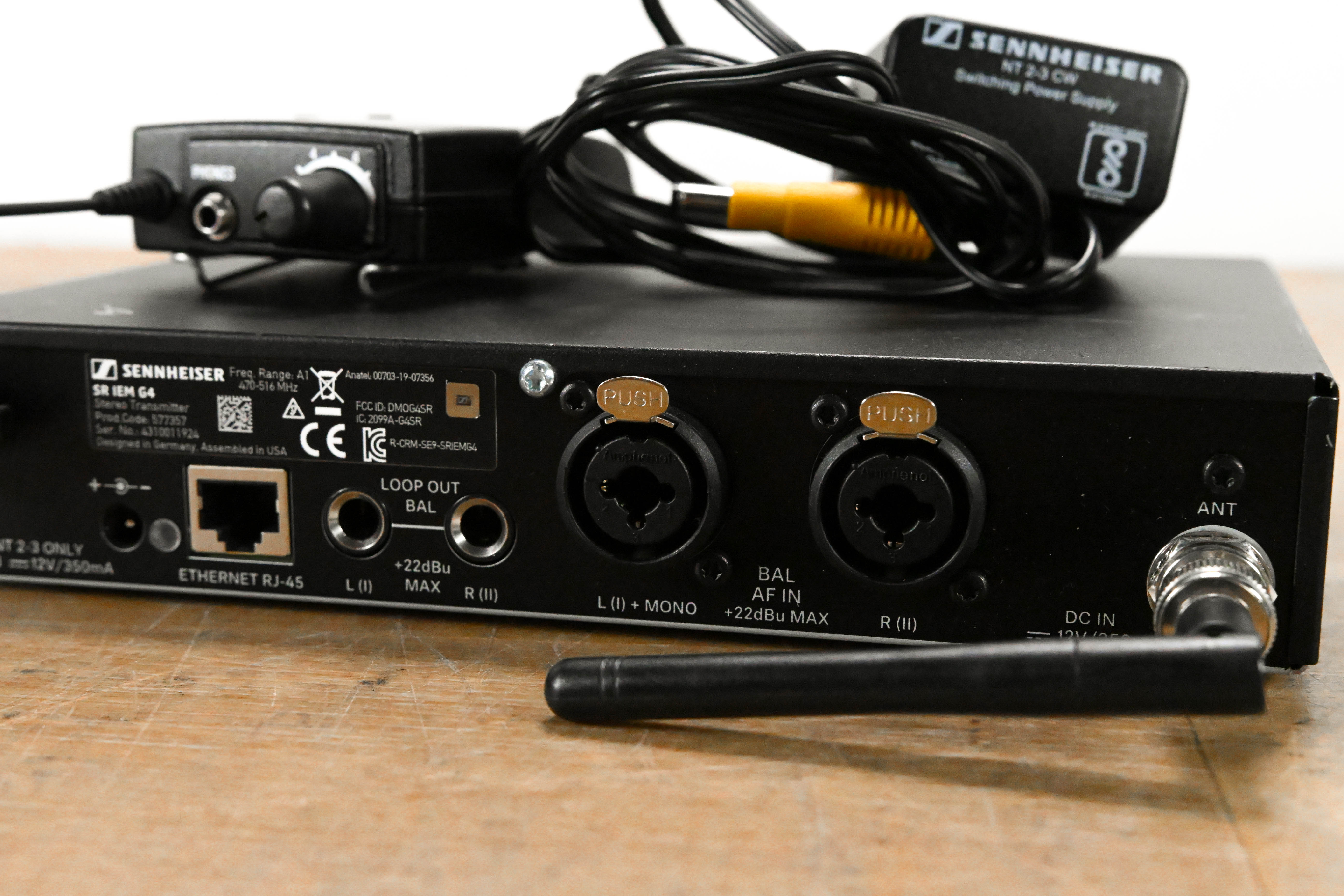 Sennheiser ew IEM G4 Wireless In-Ear Monitoring System 470-516 MHz