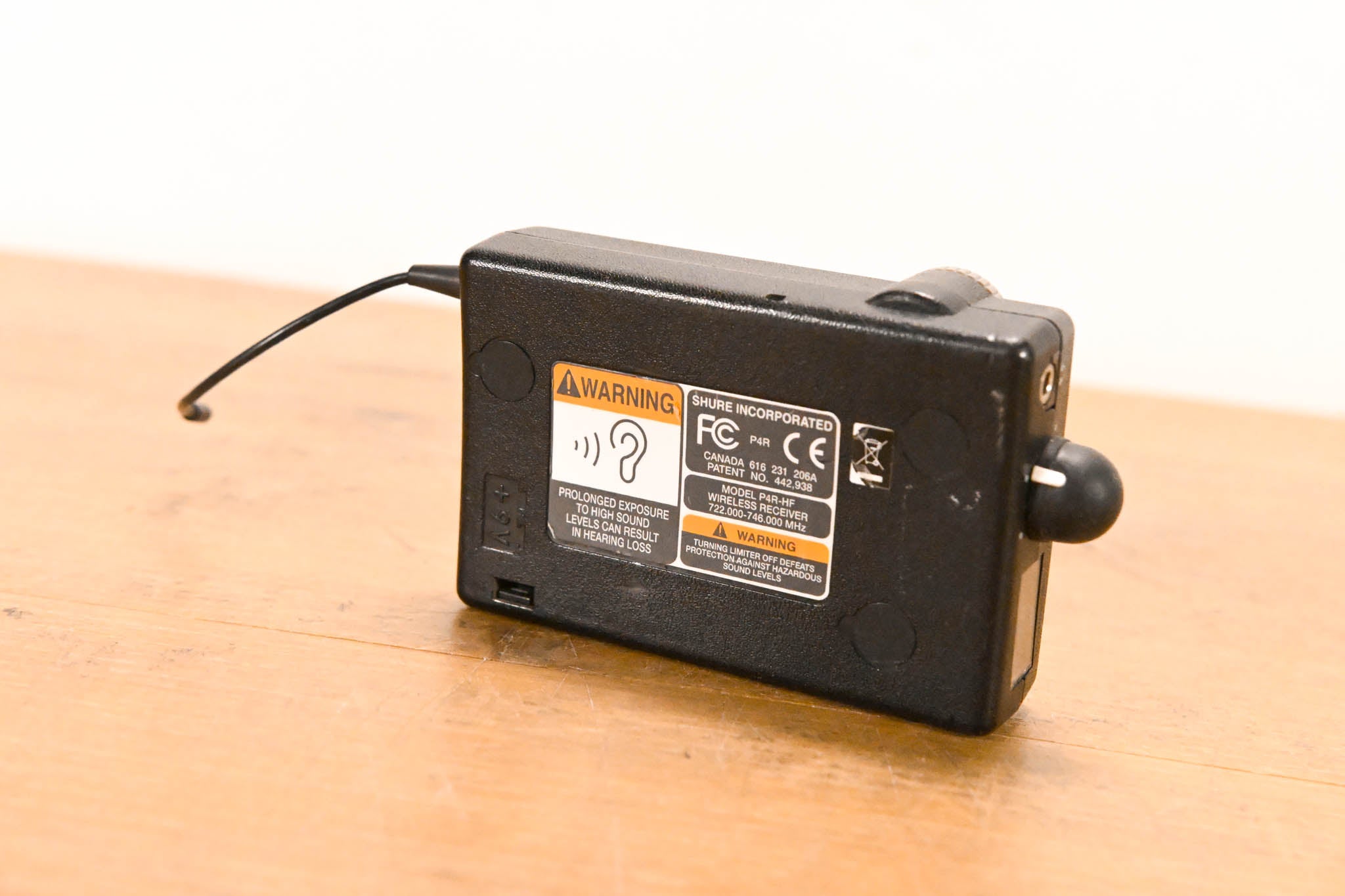 Shure P4R-HF Receiver for PSM 400 Personal Monitor System - 722-746 MHz