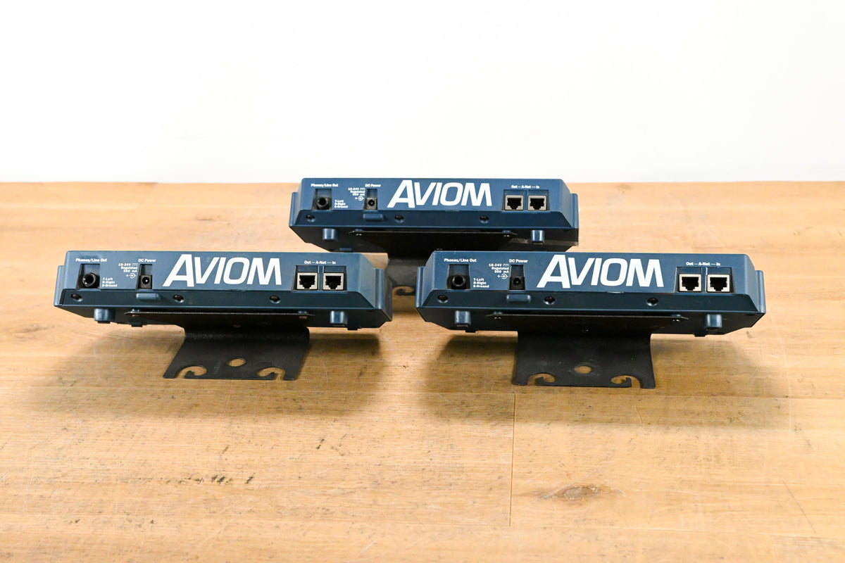 Aviom A-16II Personal Mixer (Pack of 3)