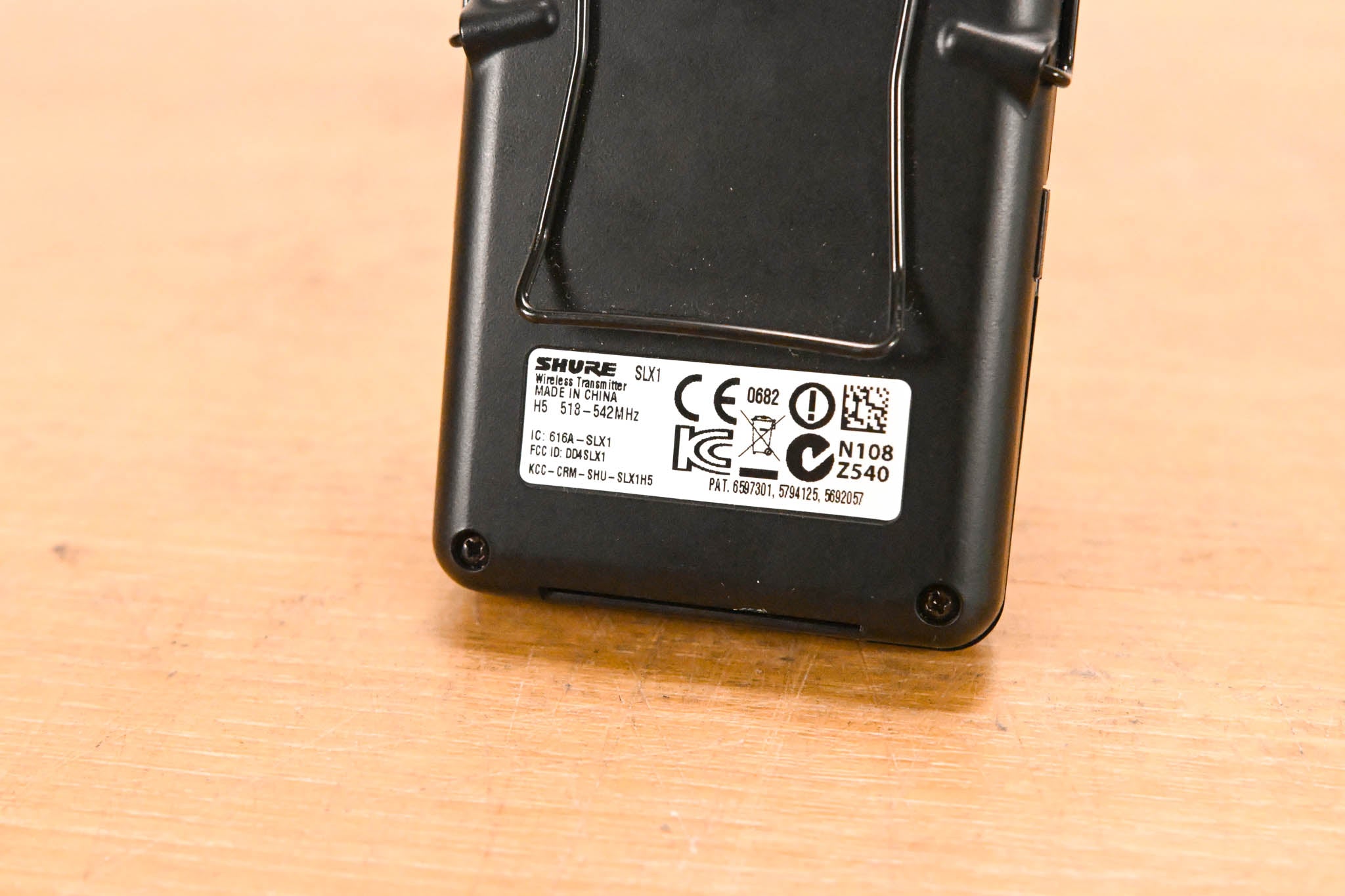 Shure SLX14-H5 Wireless Bodypack System - 518-542 MHz (NO POWER SUPPLY)