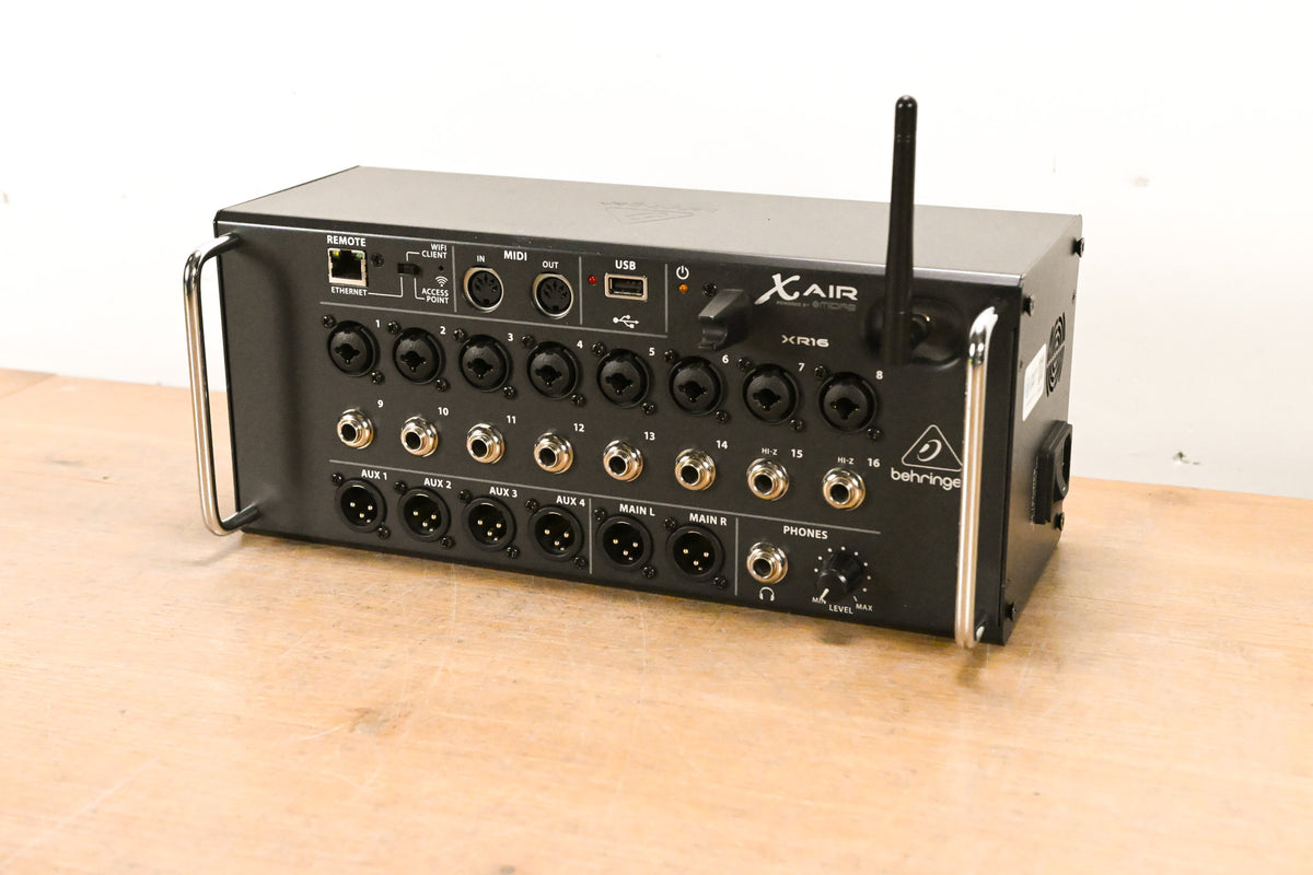 Behringer X Air XR16 16-Channel Tablet-Controlled Digital Mixer