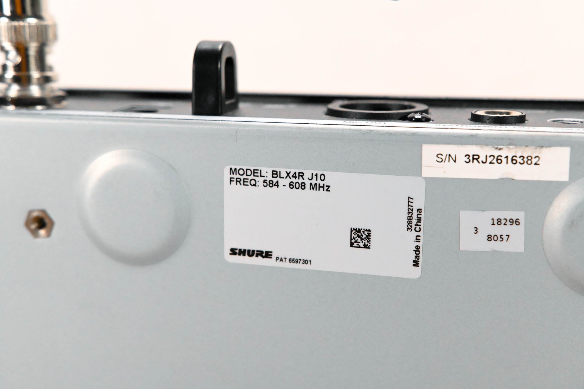 Shure BLX4R Rack-Mountable Wireless Receiver - J10 Band NO POWER SUPPLY