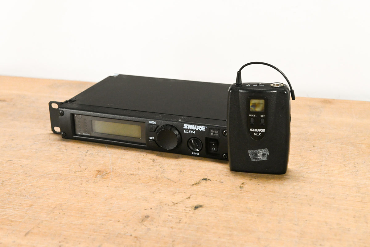 Shure ULXP14 Bodypack Wireless System J1 Band 554-590MHz NO POWER SUPPLY