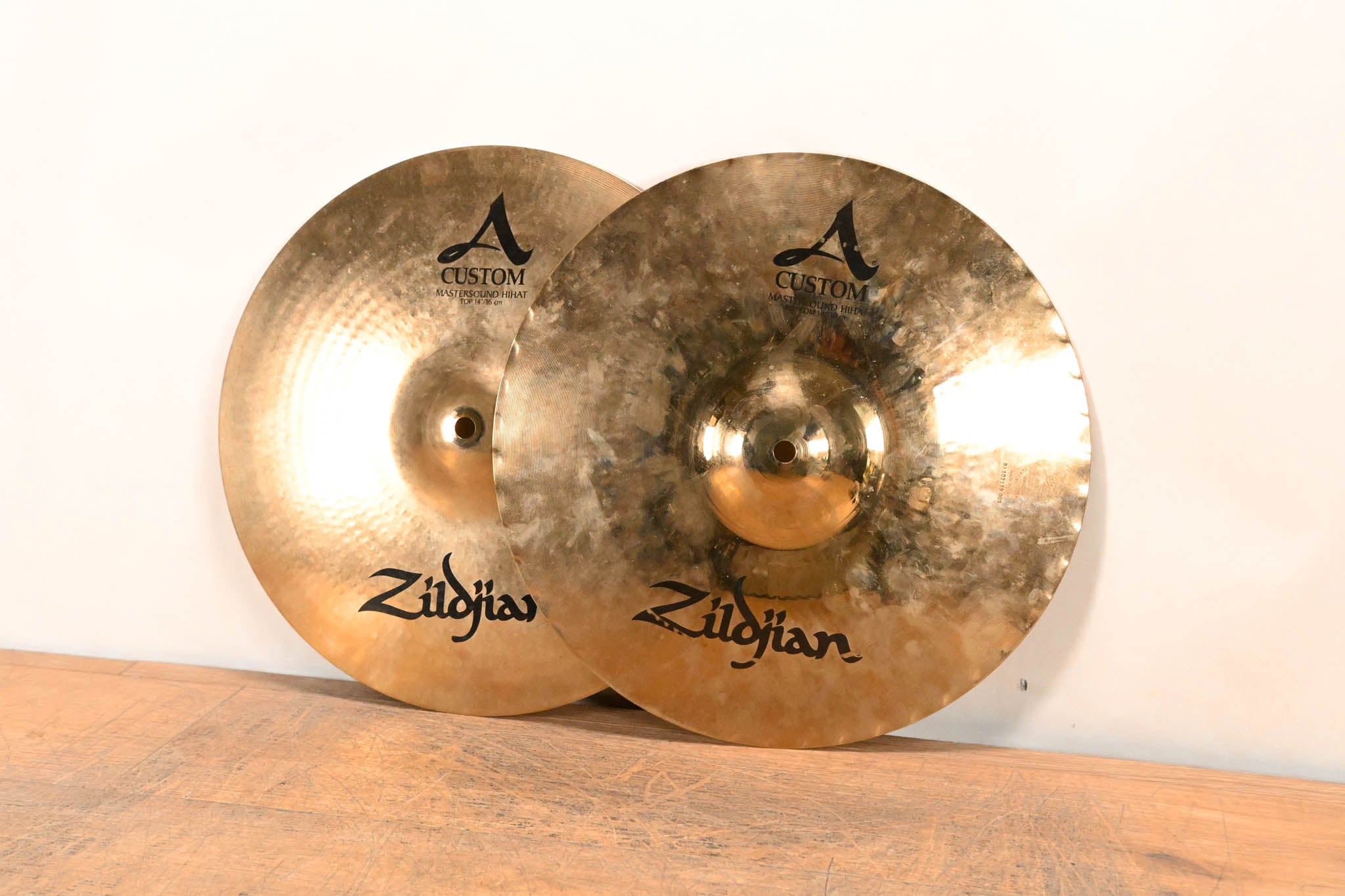 Zildjian A Custom 14" Mastersound Hi-Hat Cymbals (PAIR)