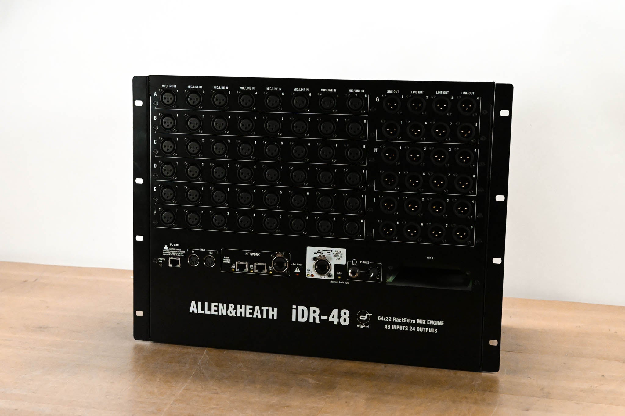 Allen & Heath iDR-48 48-In, 24-Out Audio Stage Box