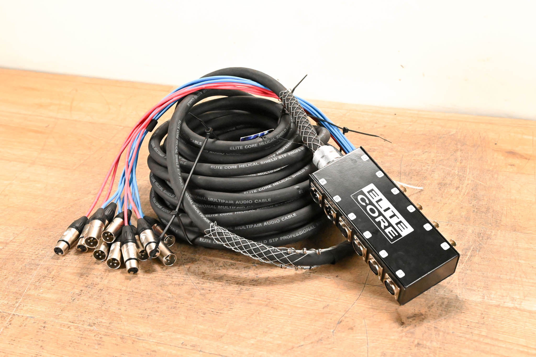 Elite Core PS8450 8-Channel Stage Box Snake - 50'
