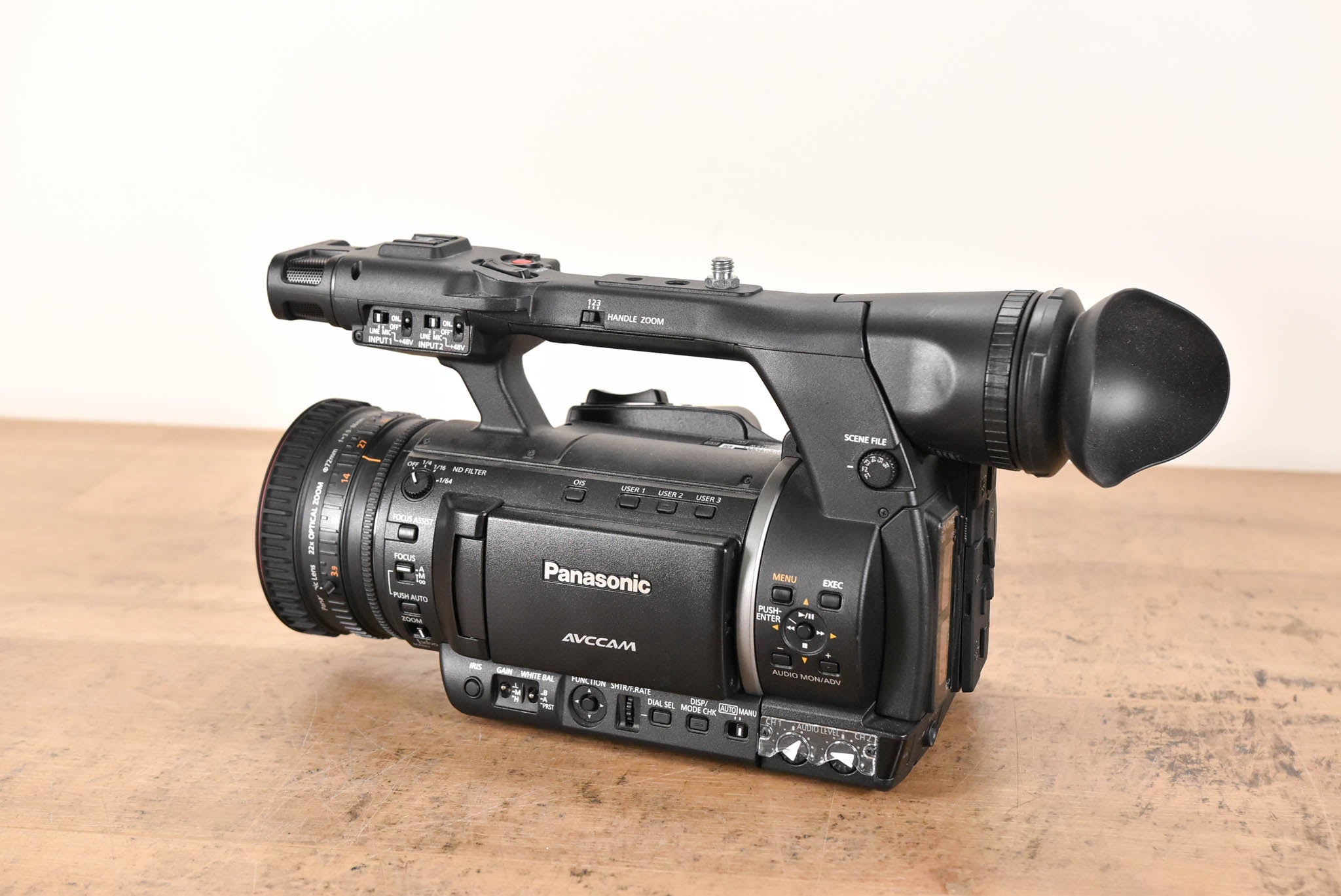 Panasonic AG-AC160A AVCCAM HD Handheld Camcorder CG00X6K