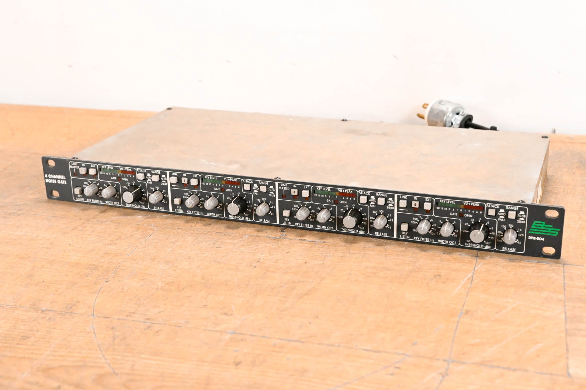 BSS DPR-504 4-Channel Noise Gate