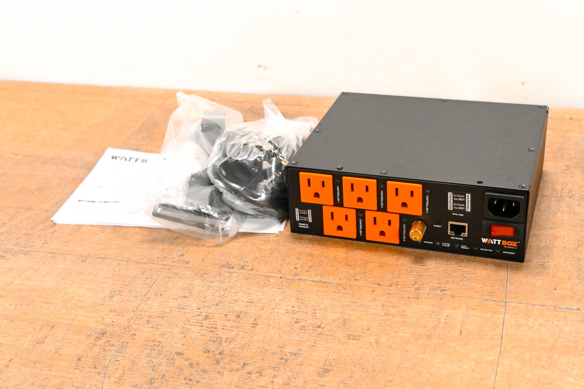WattBox WB-300VB-IP-5 IP Power Conditioner WB357 - 5 Outlets