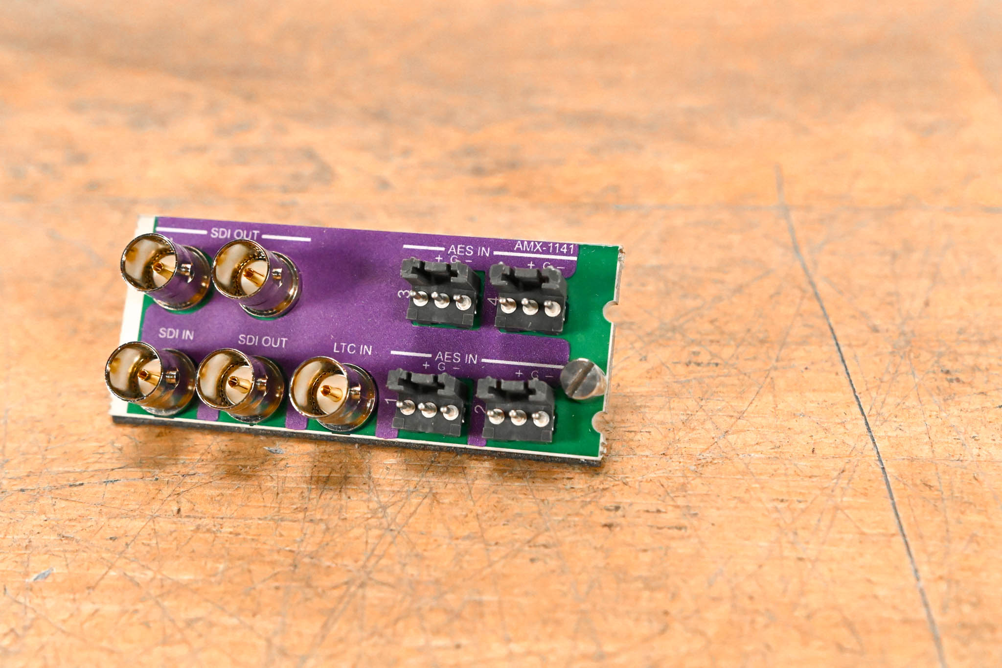 Miranda AMX-1141 Rear I/O Module for Densité Frame