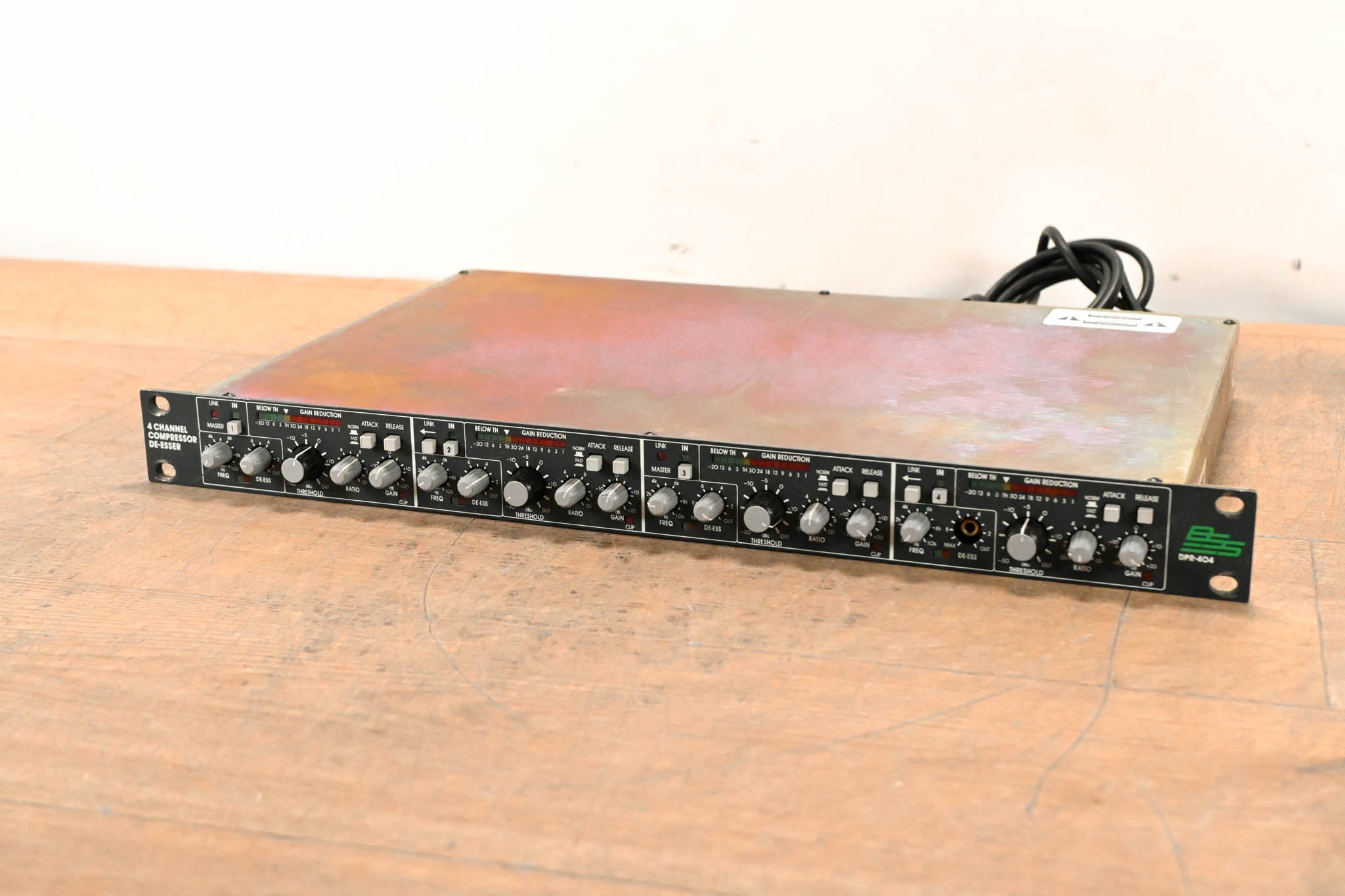 BSS DPR-404 4-Channel Compressor/De-Esser
