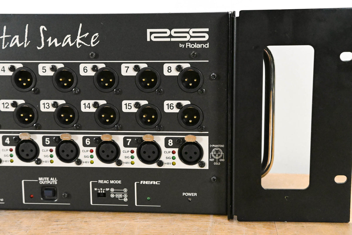 Roland S-0816 8 x 16 Digital Snake Front of House Unit