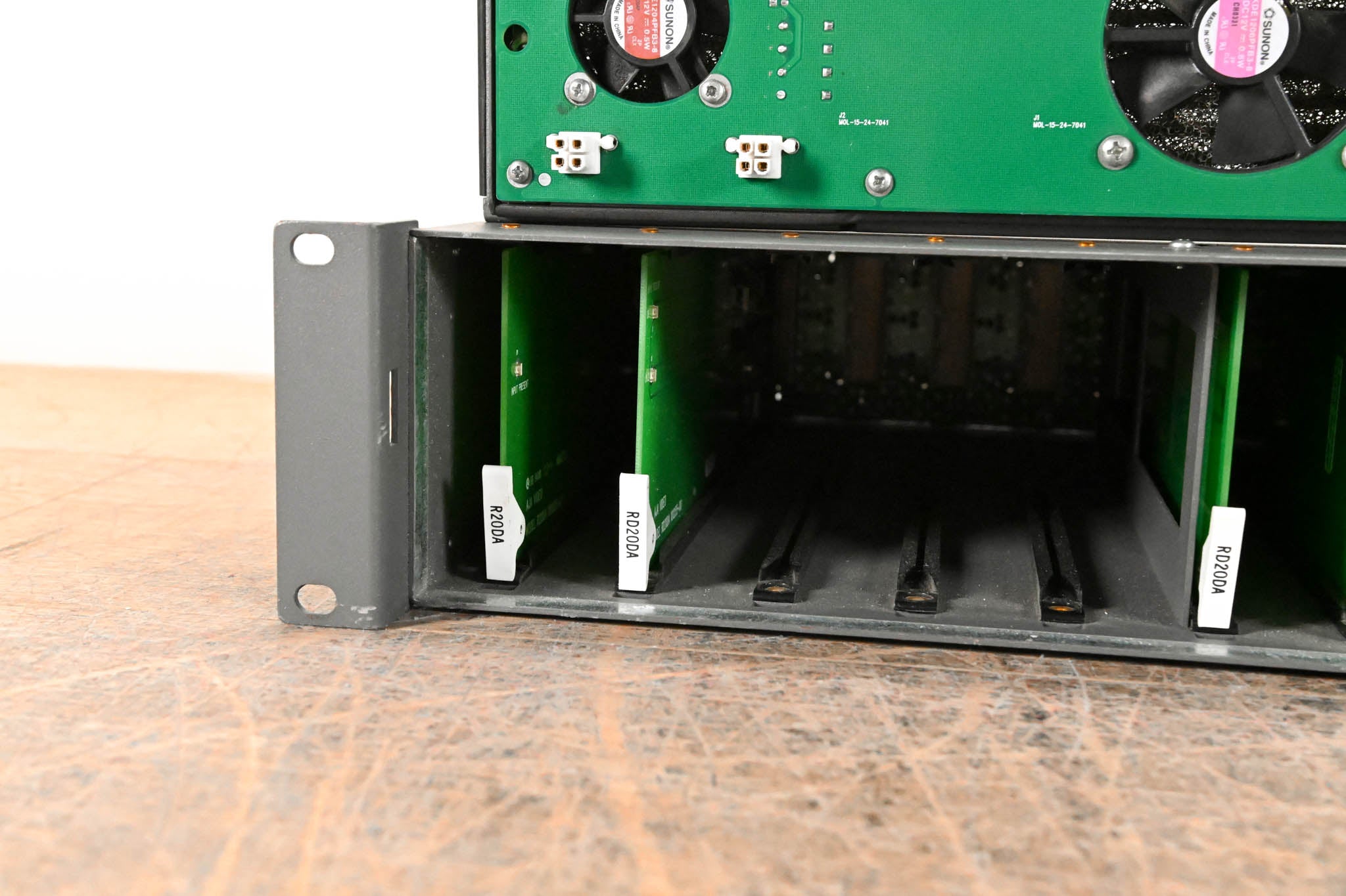 AJA FR2 R-Series 2RU 10-Slot Rackmount Frame with Cards