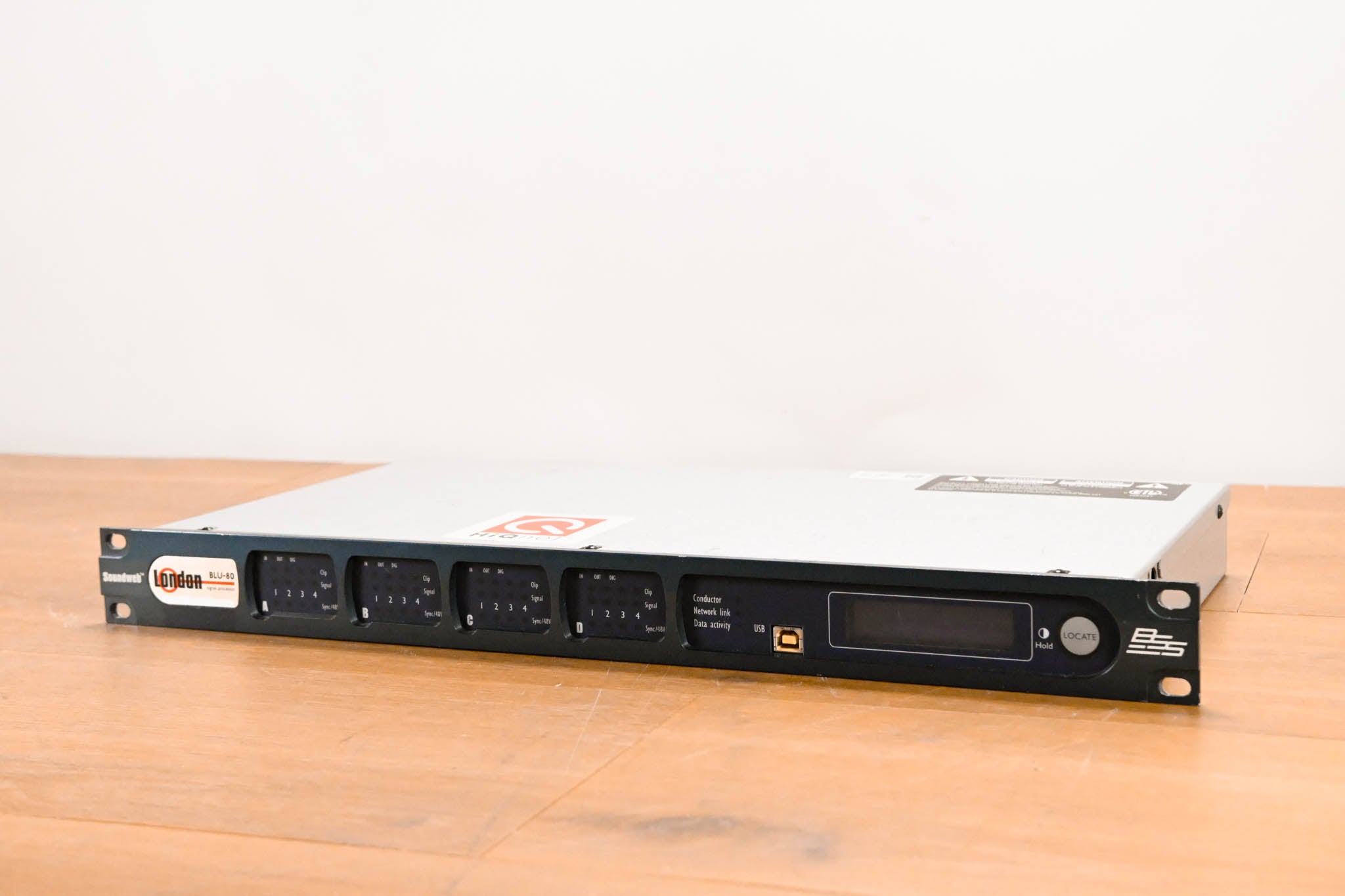 BSS London BLU-80 Signal Processor with CobraNet