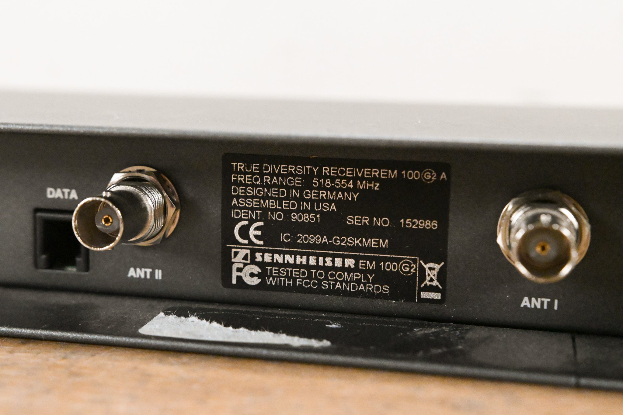 Sennheiser ew 100 G2 Bodypack Wireless System 518-554MHz (NO PSU)