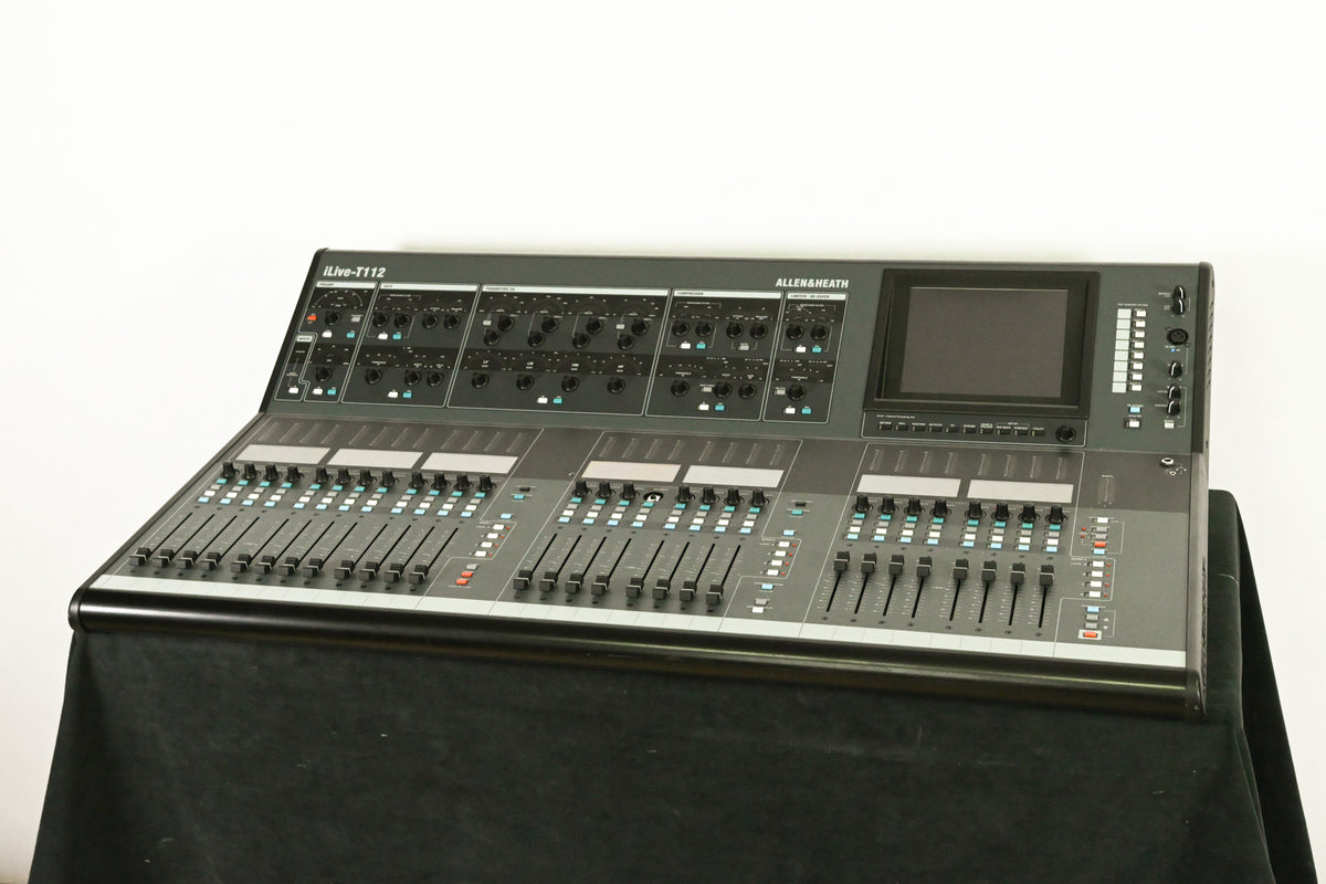 Allen & Heath iLive-T112 Mixing Surface with iDR-48 Fixed Format MixRack