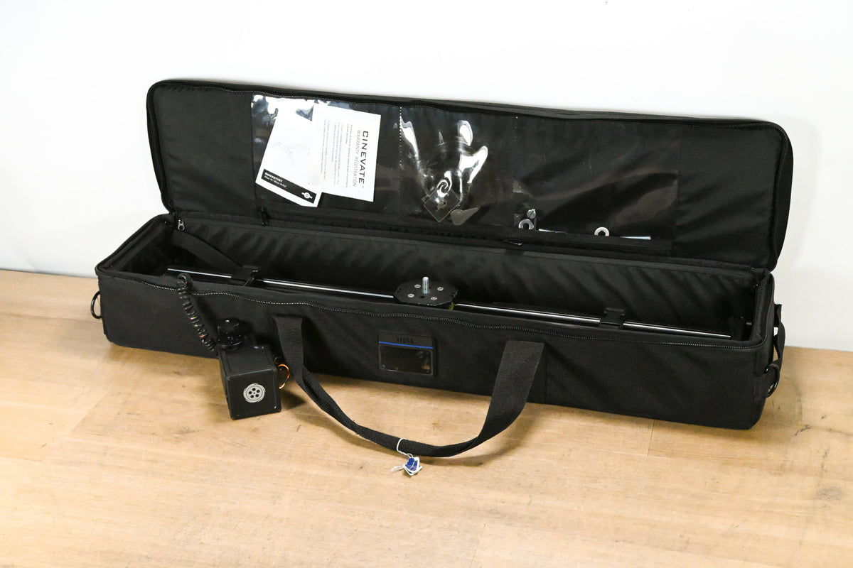 Cinevate Atlas 10 35" Camera Slider w/ Motor & Case
