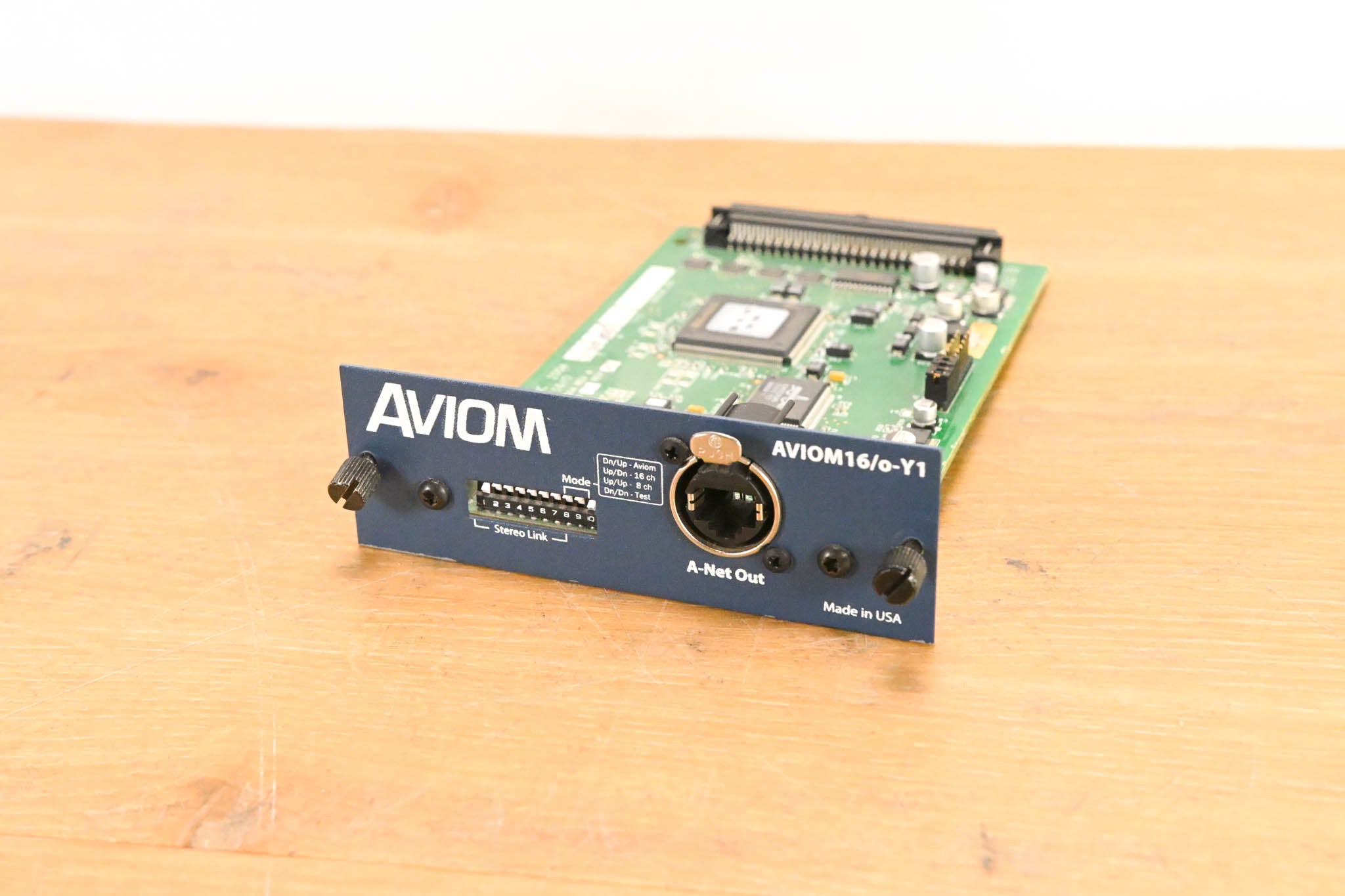 Aviom 16/o-Y1 A-Net Card for Yamaha Digital Products