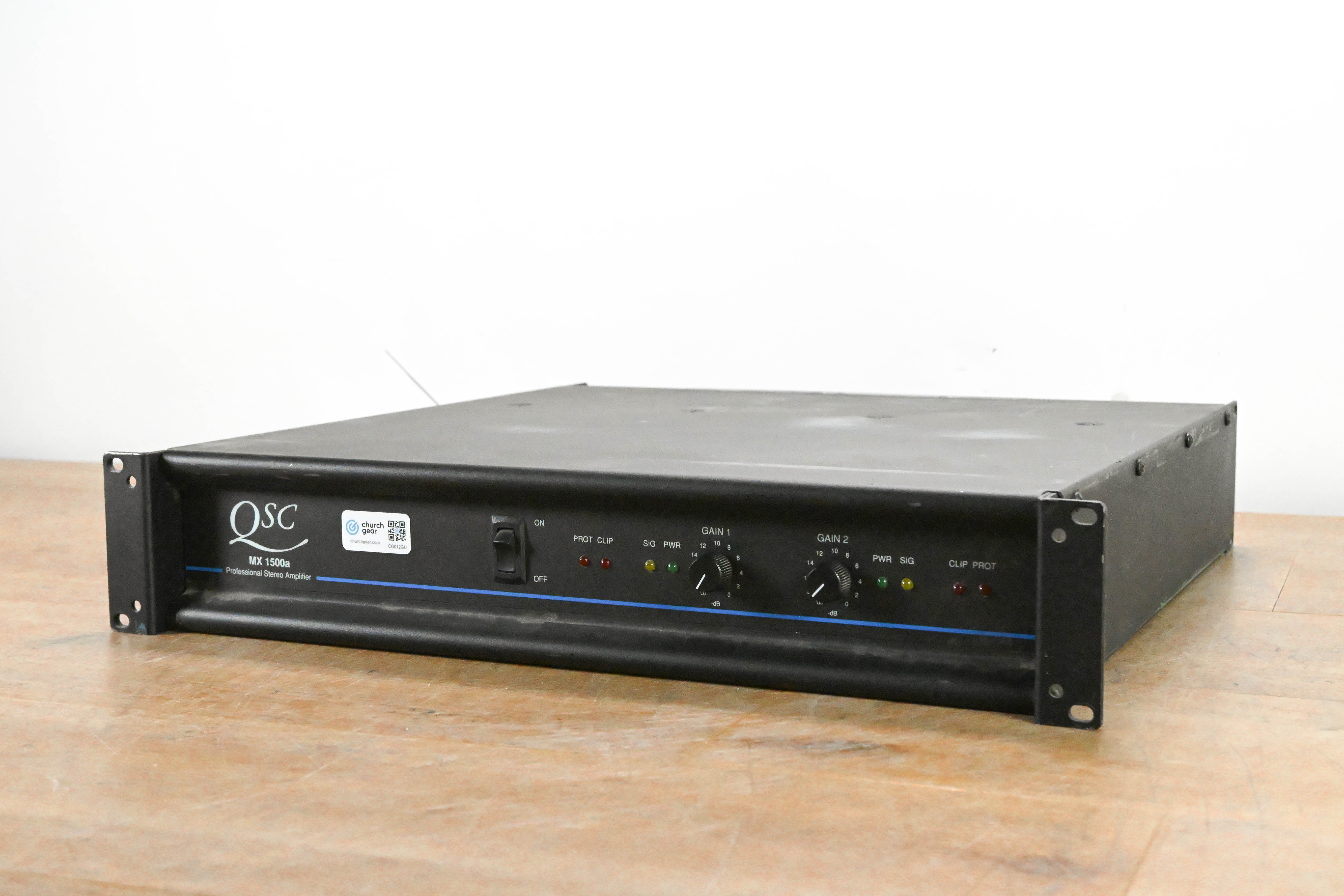 QSC MX 1500a 2-Channel Power Amplifier