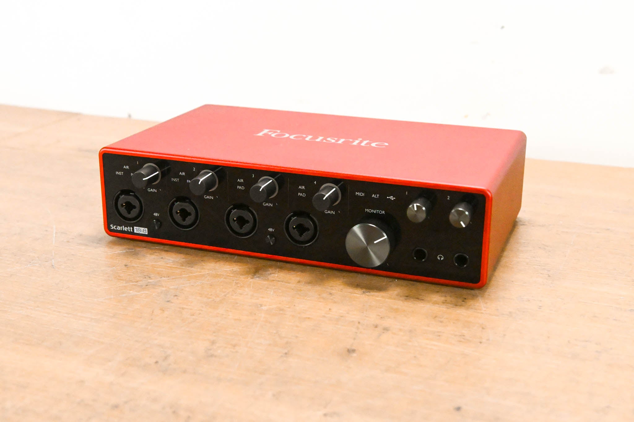 Focusrite Scarlett 18i8 3rd Gen USB Audio Interface (NO POWER SUPPLY)