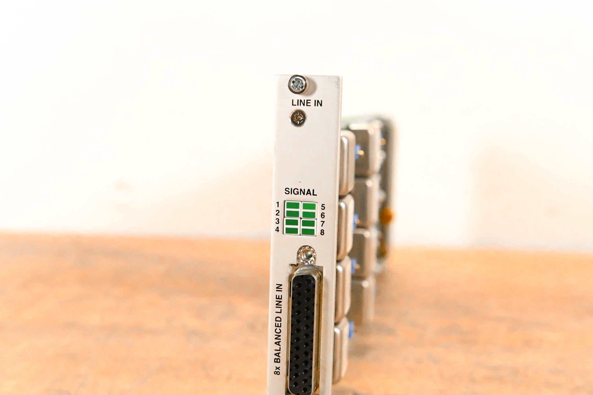 Studer 8-Channel Analog Line In Card for D21m & D23m Modular I/O Systems