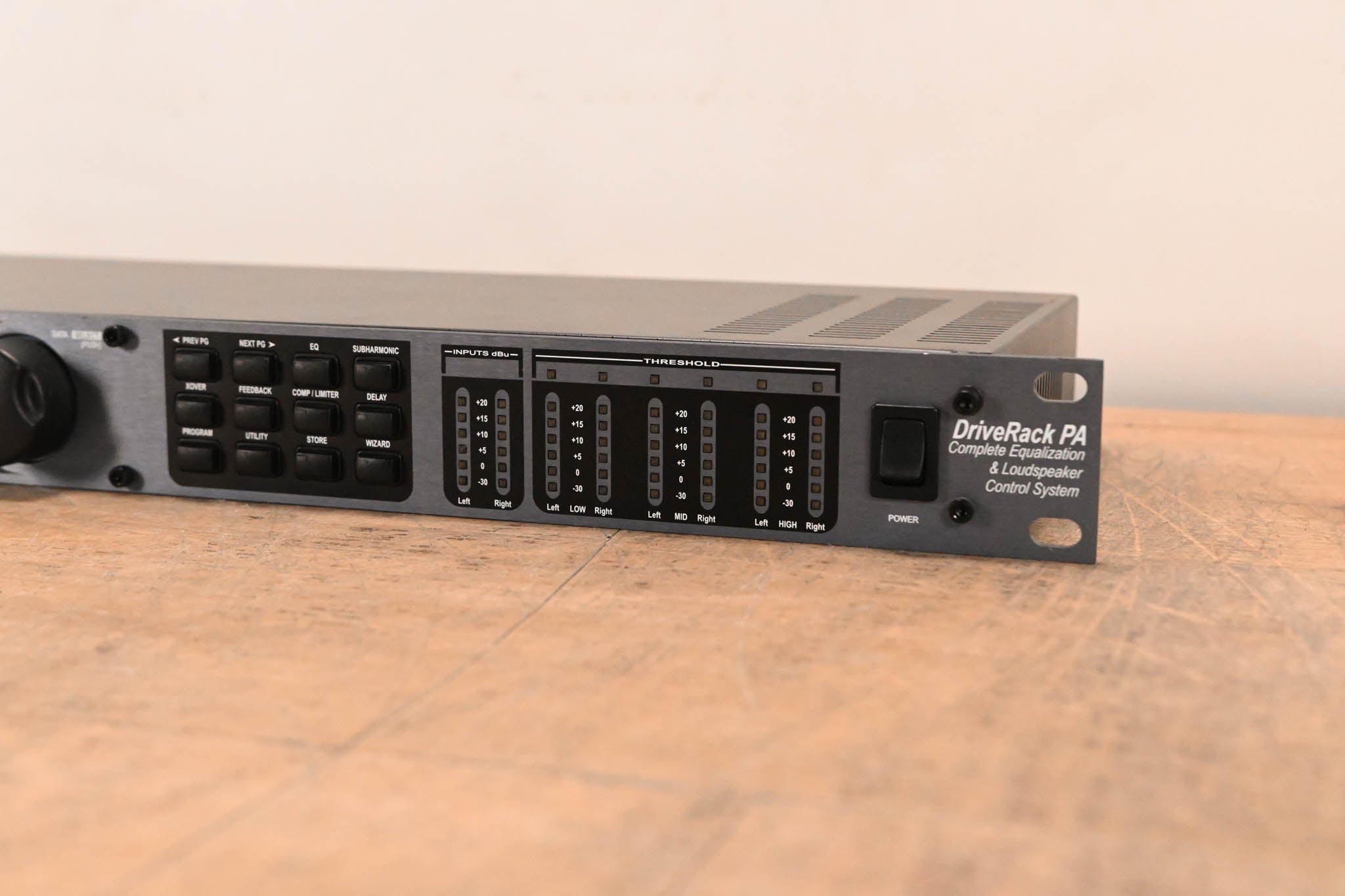 dbx DriveRack PA Complete Equalization and Loudspeaker Control System