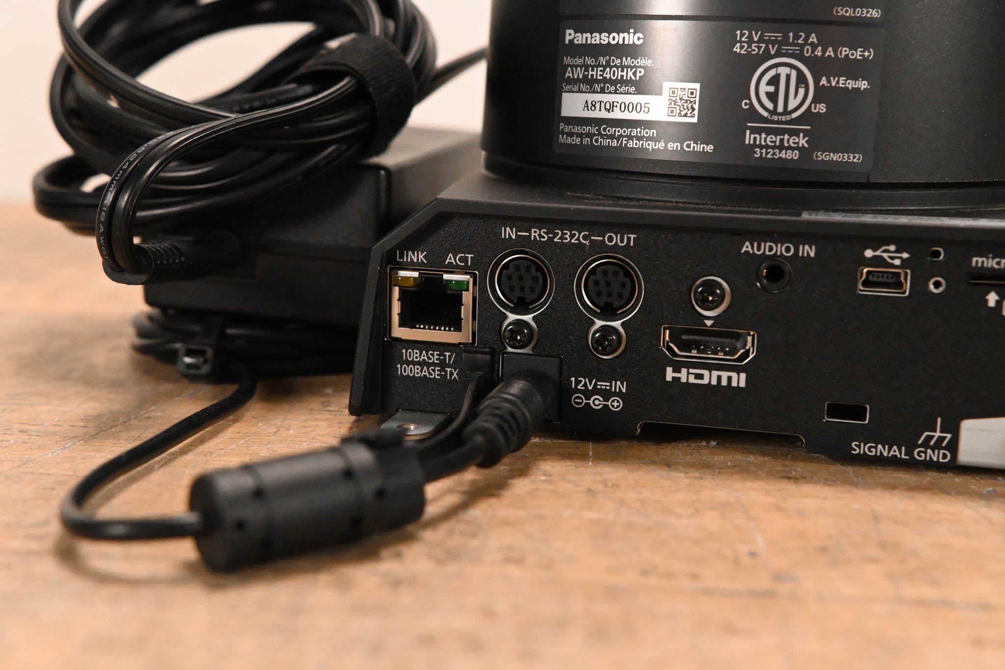 Panasonic AW-HE40HKP PTZ Camera with HDMI Output