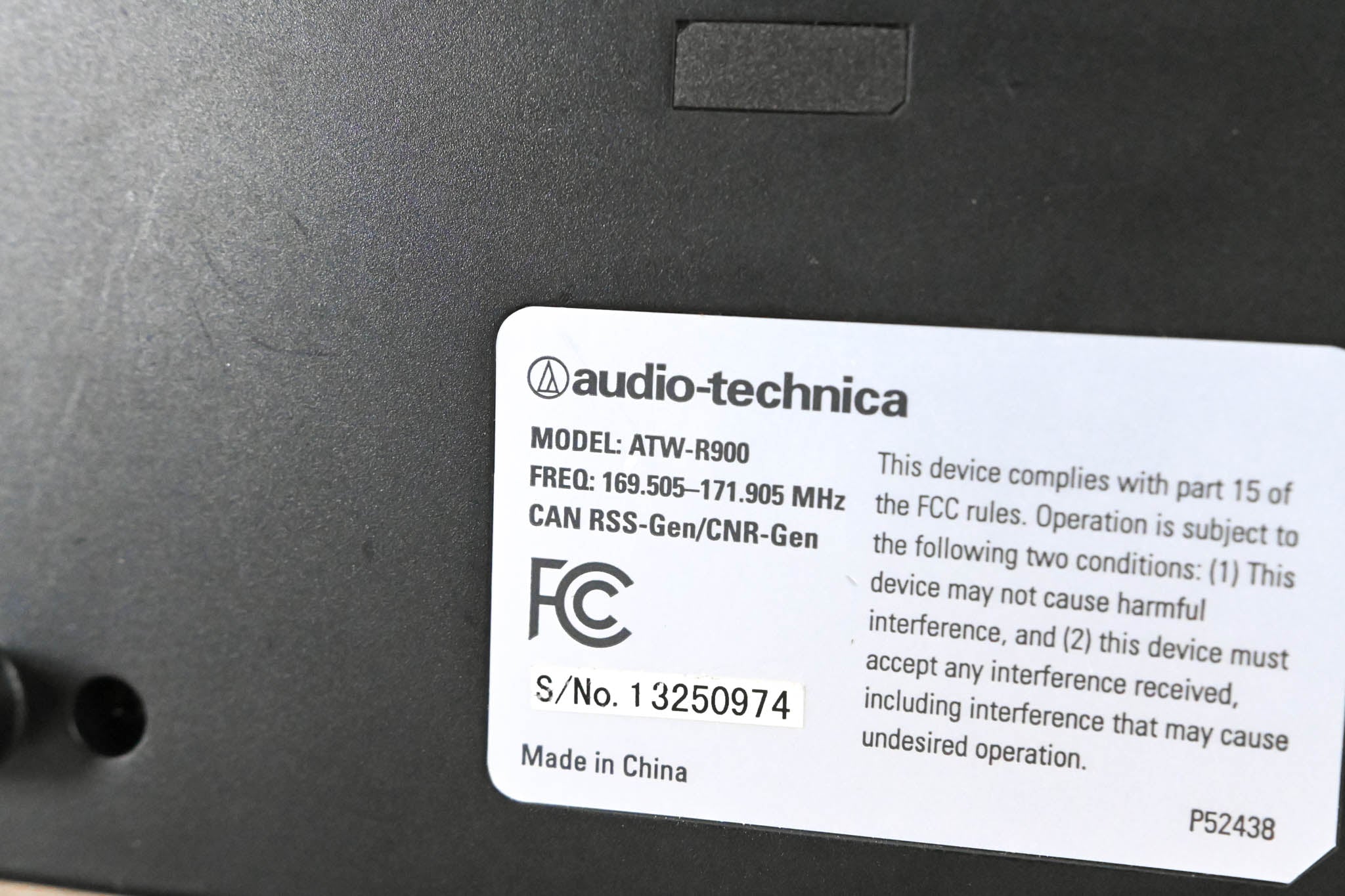 Audio-Technica ATW-901 System 9 VHF Wireless System (NO POWER SUPPLY)