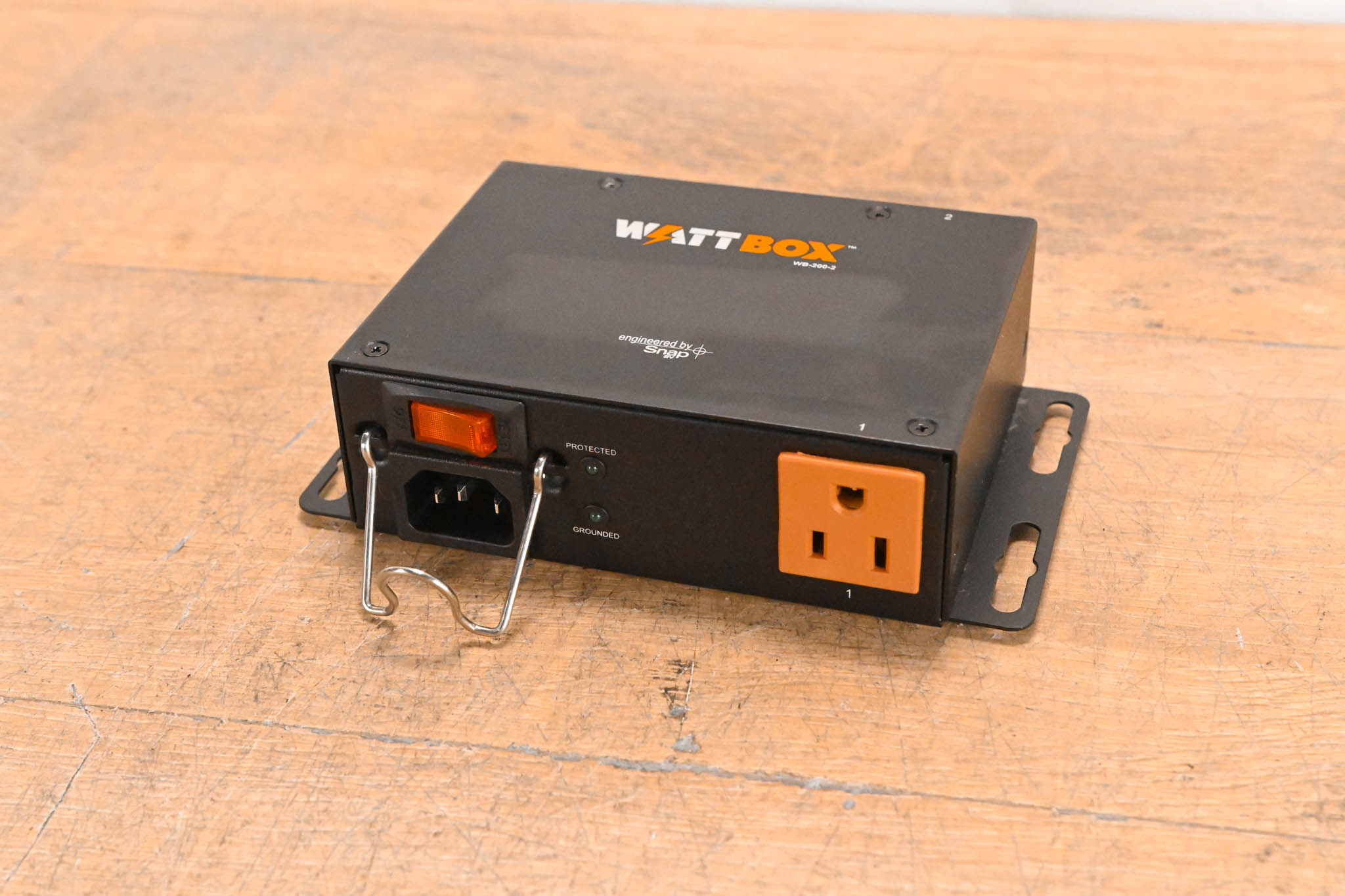 WattBox WB-200-2 Mounted Power Conditioner with 2 Outlets